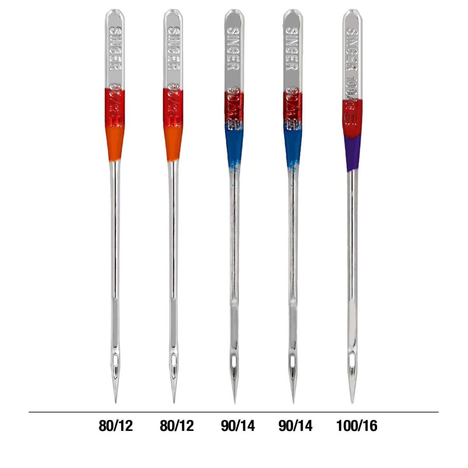 SINGER® Titanium & Standard Universal & Ball Point Sewing Machine Needles, 54ct.