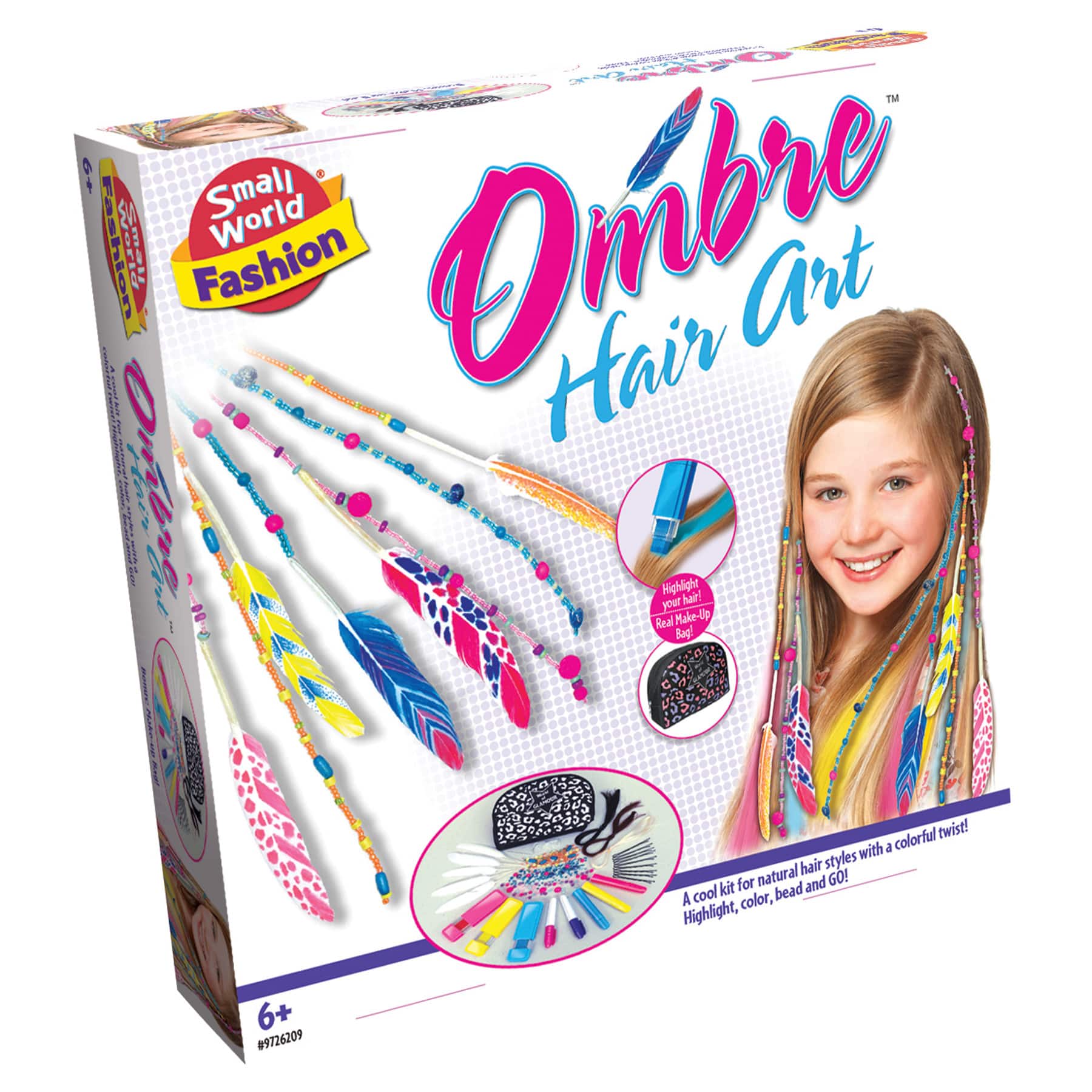 Small World Toys Ombre Hair Art Kit