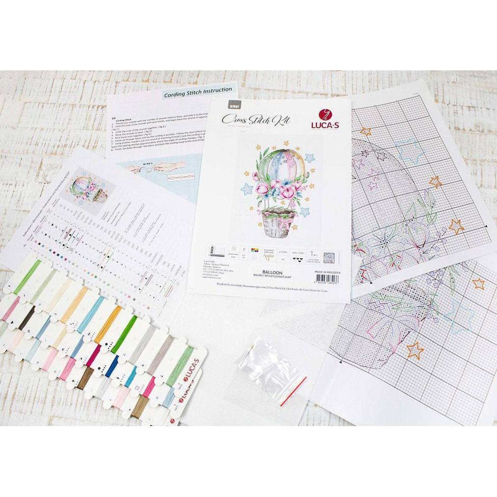 Luca-s Ballon Counted Cross Stitch Kit