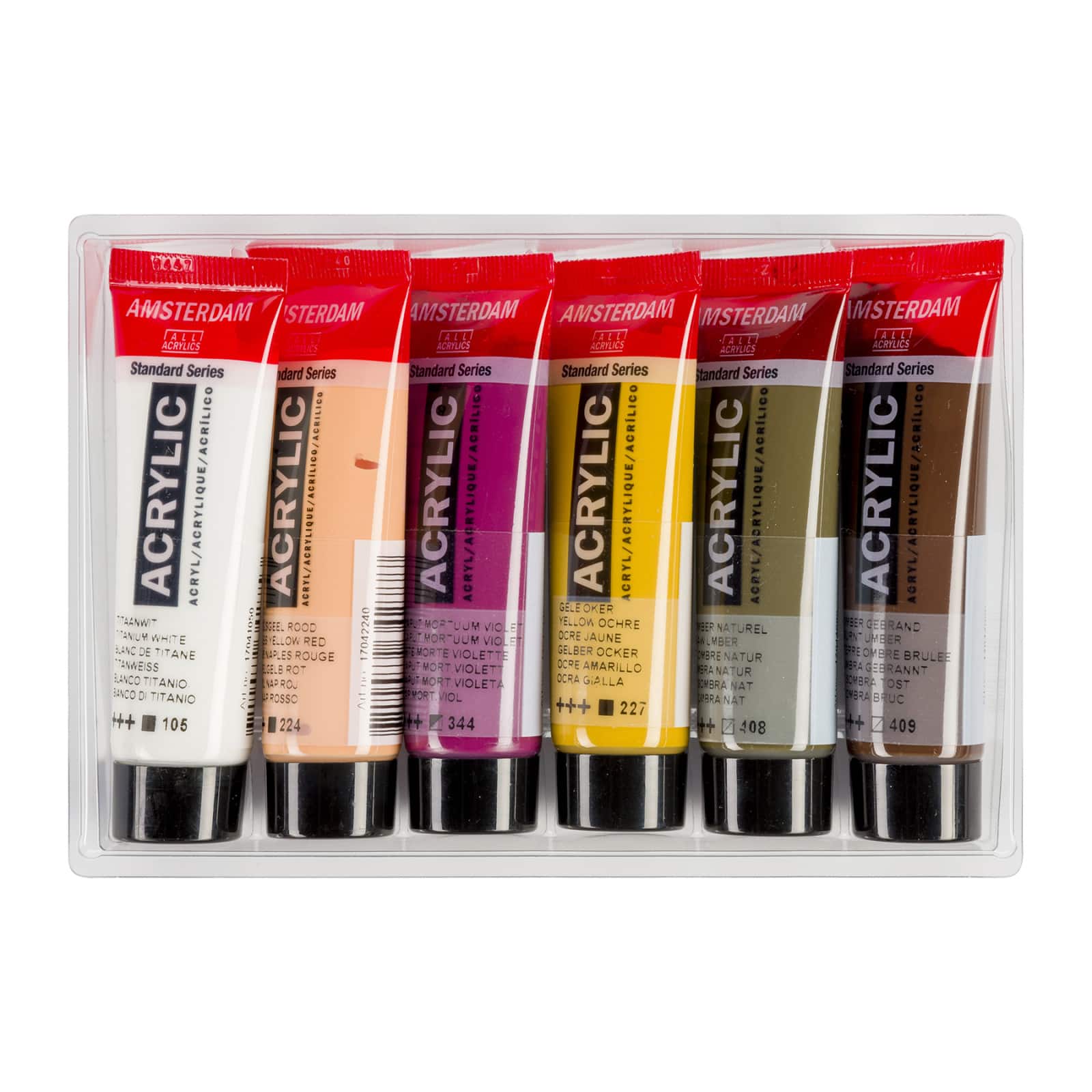 Amsterdam Standard Portrait 6 Color Paint Acrylic Set