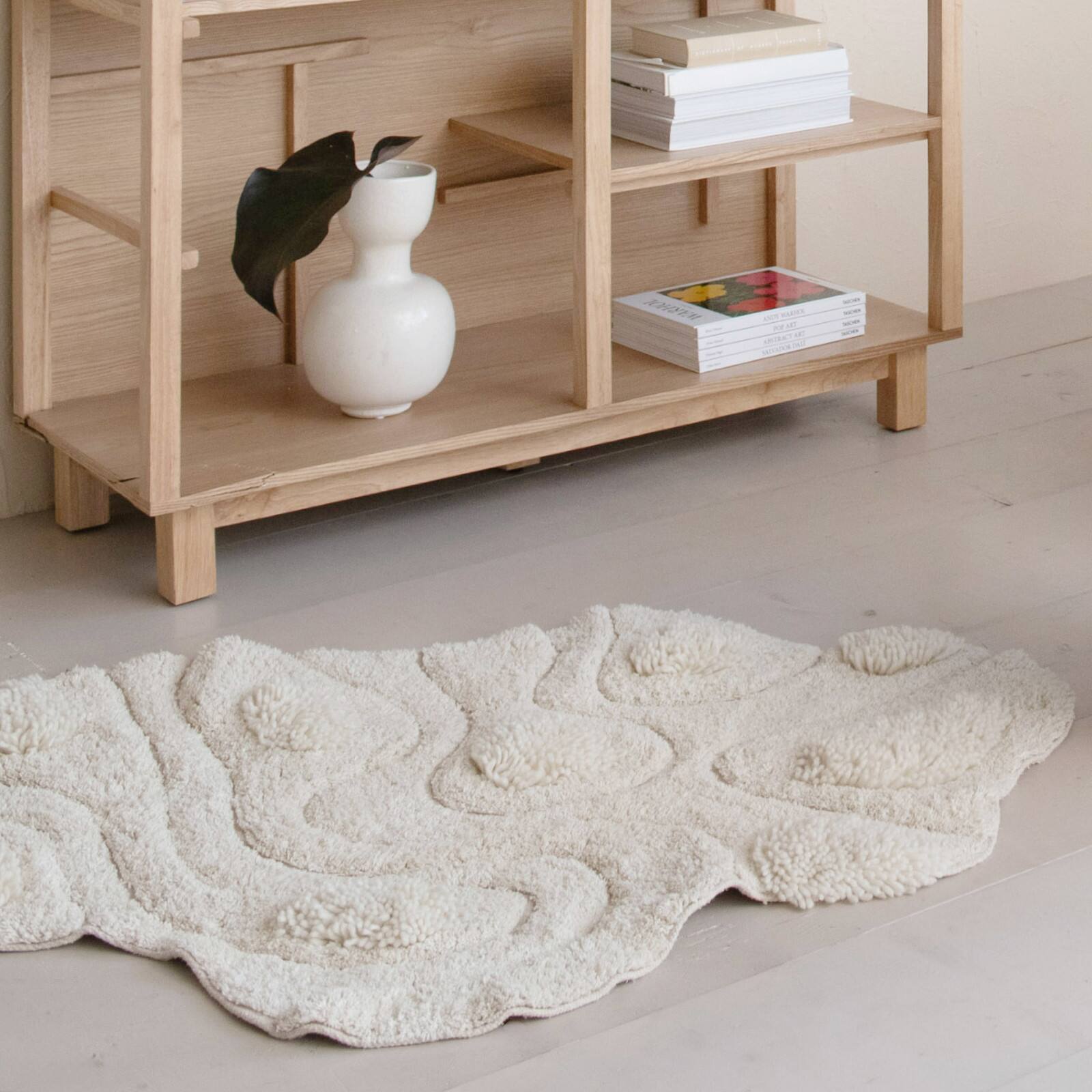 Hello Honey® 43" x 36" Natural Textured Harmony Tufted Rug