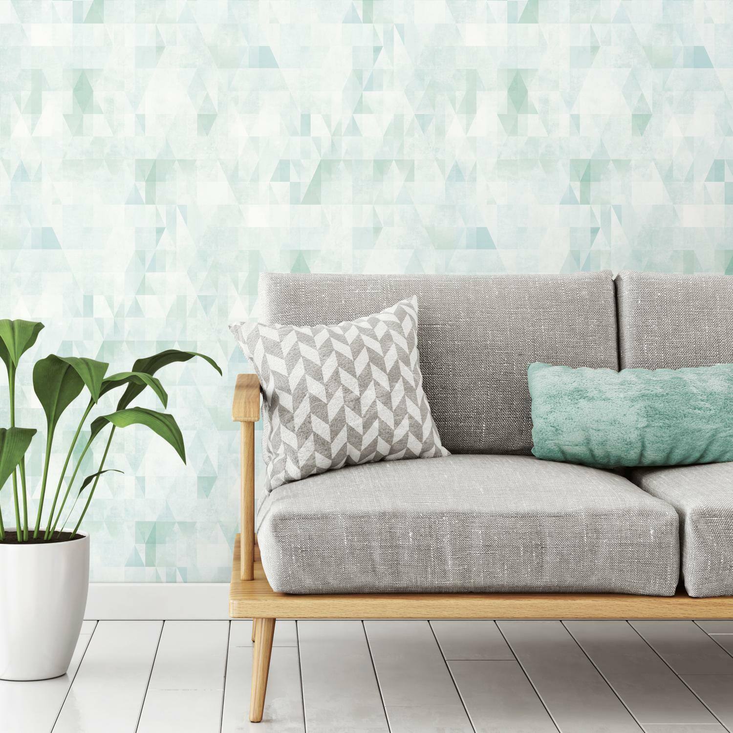RoomMates Prismatic Geo Peel & Stick Wallpaper