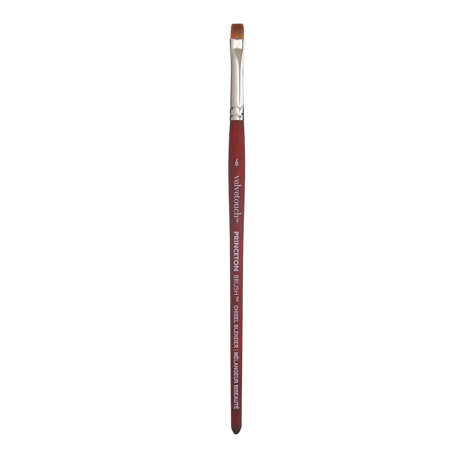 12 Pack: Princeton™ Velvetouch™ Series 3950 Chisel Blender Brush