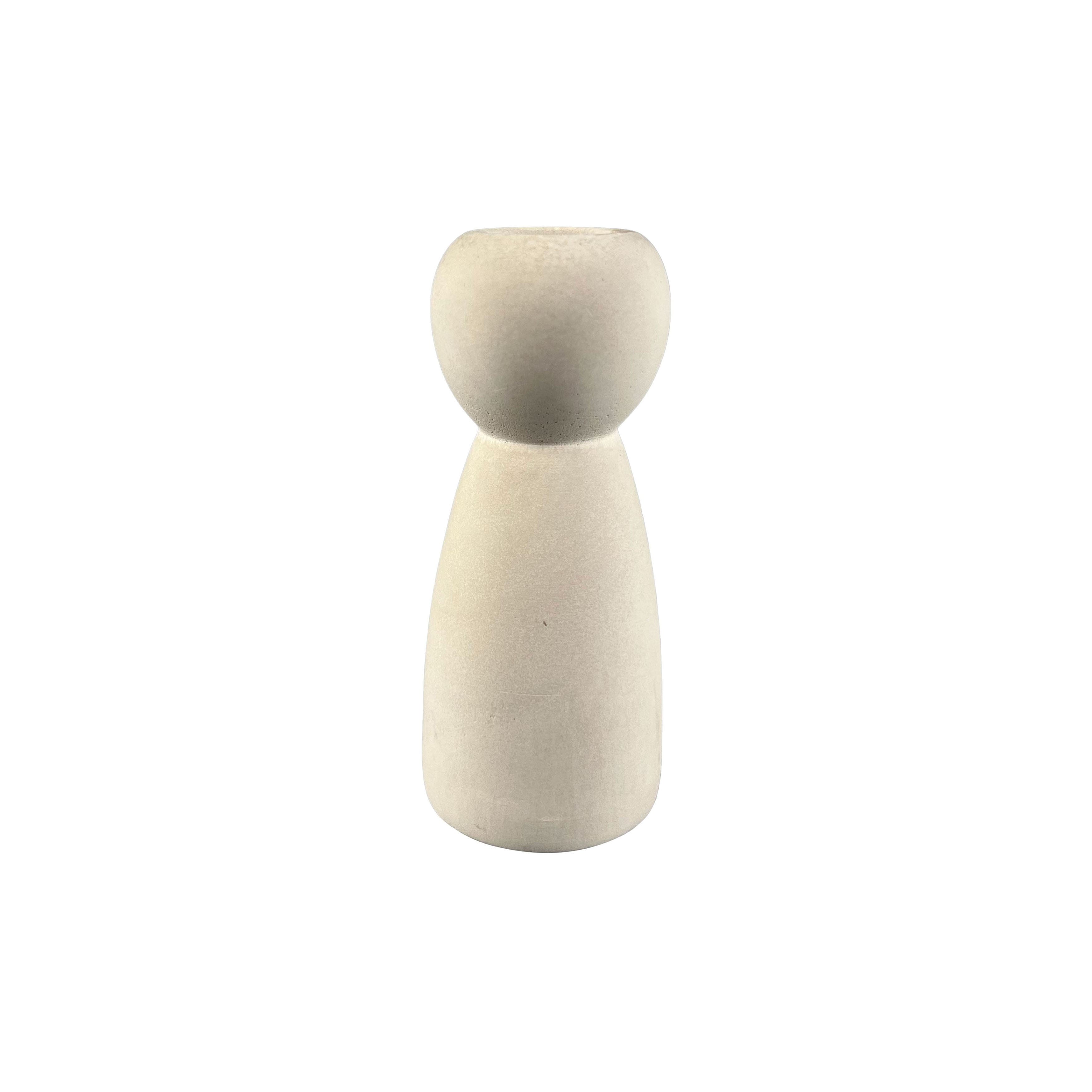 12 Pack: 4.5" Cement Taper Candle Holder by Make Market®