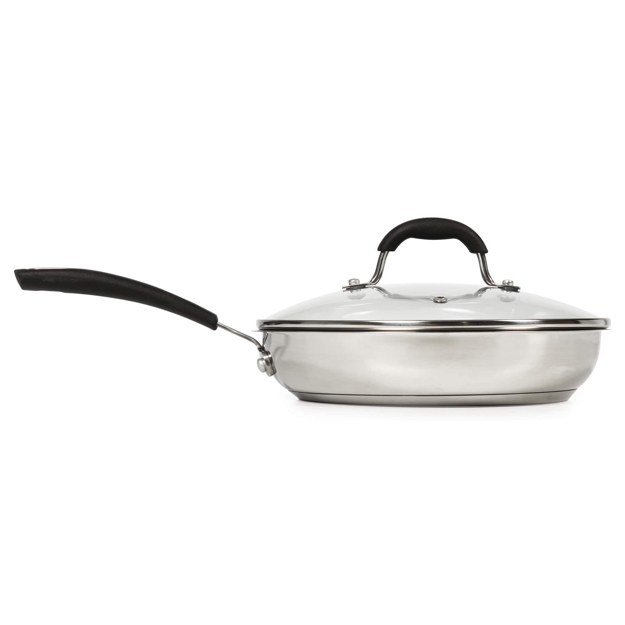 10-Piece Stainless Steel Cookware Set