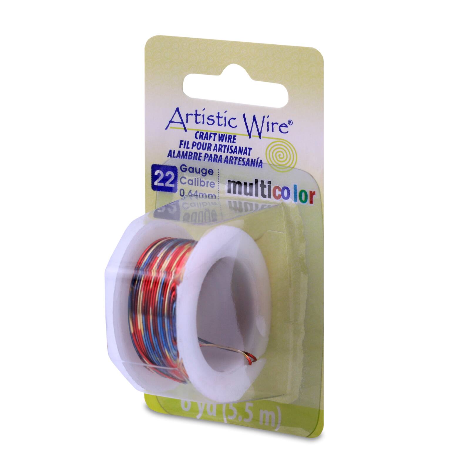 Artistic Wire® 22 Gauge Multicolor Tarnish Resistant Colored Copper Craft Wire