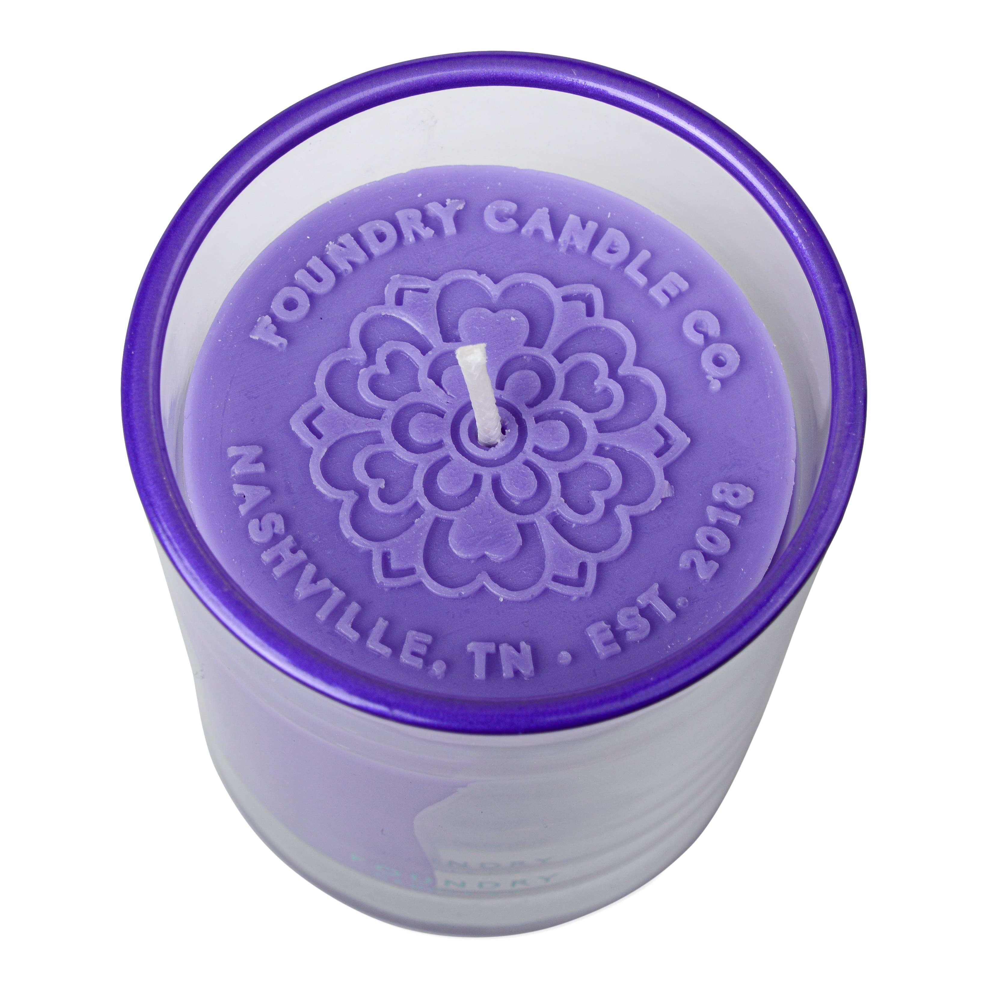 Foundry Candle Co. 7oz. Cactus Flower Stamped Scented Candle