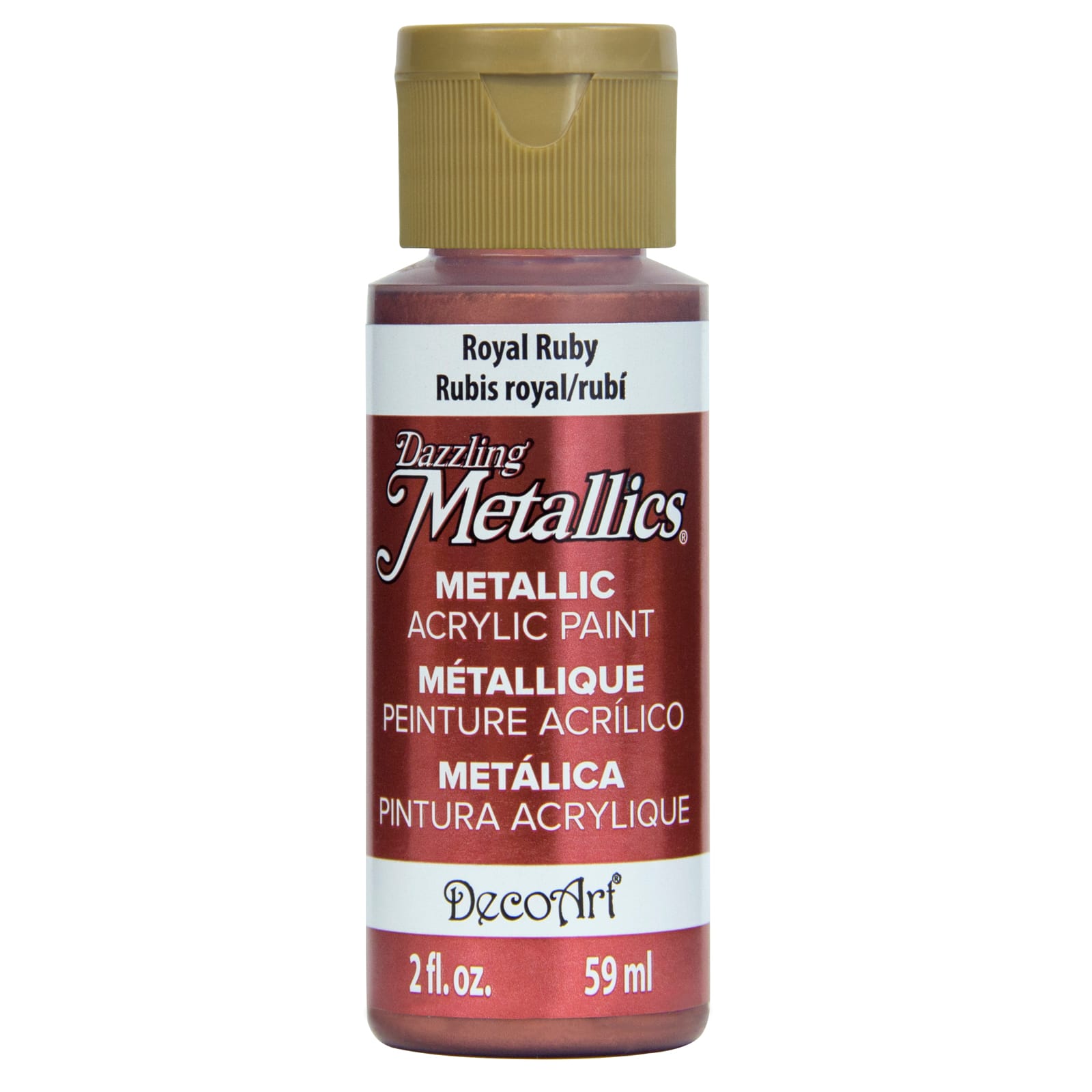 12 Pack: DecoArt® Dazzling Metallics® Paint, 2oz.
