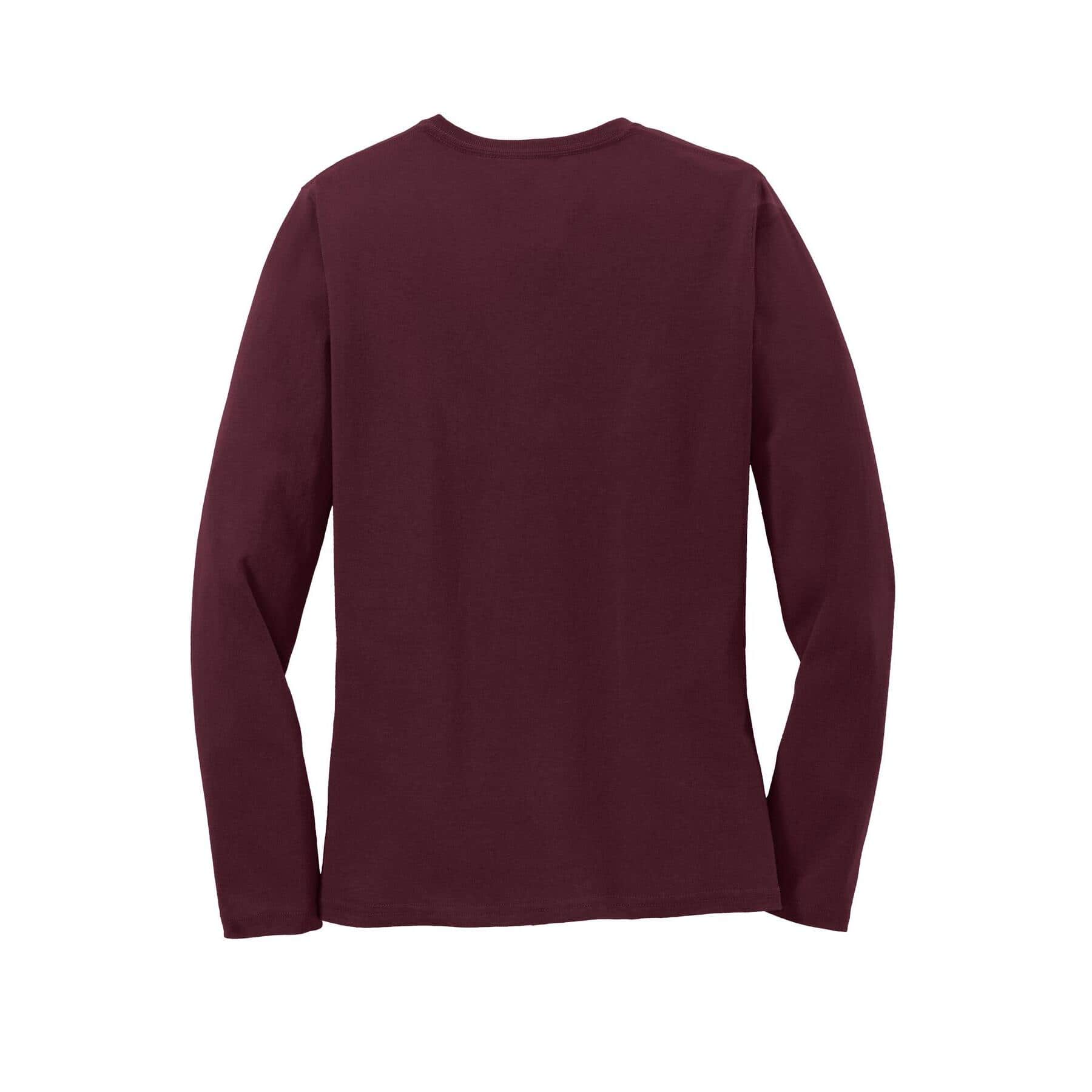 Port & Company® Core Cotton Colors Long Sleeve Ladies T-Shirt