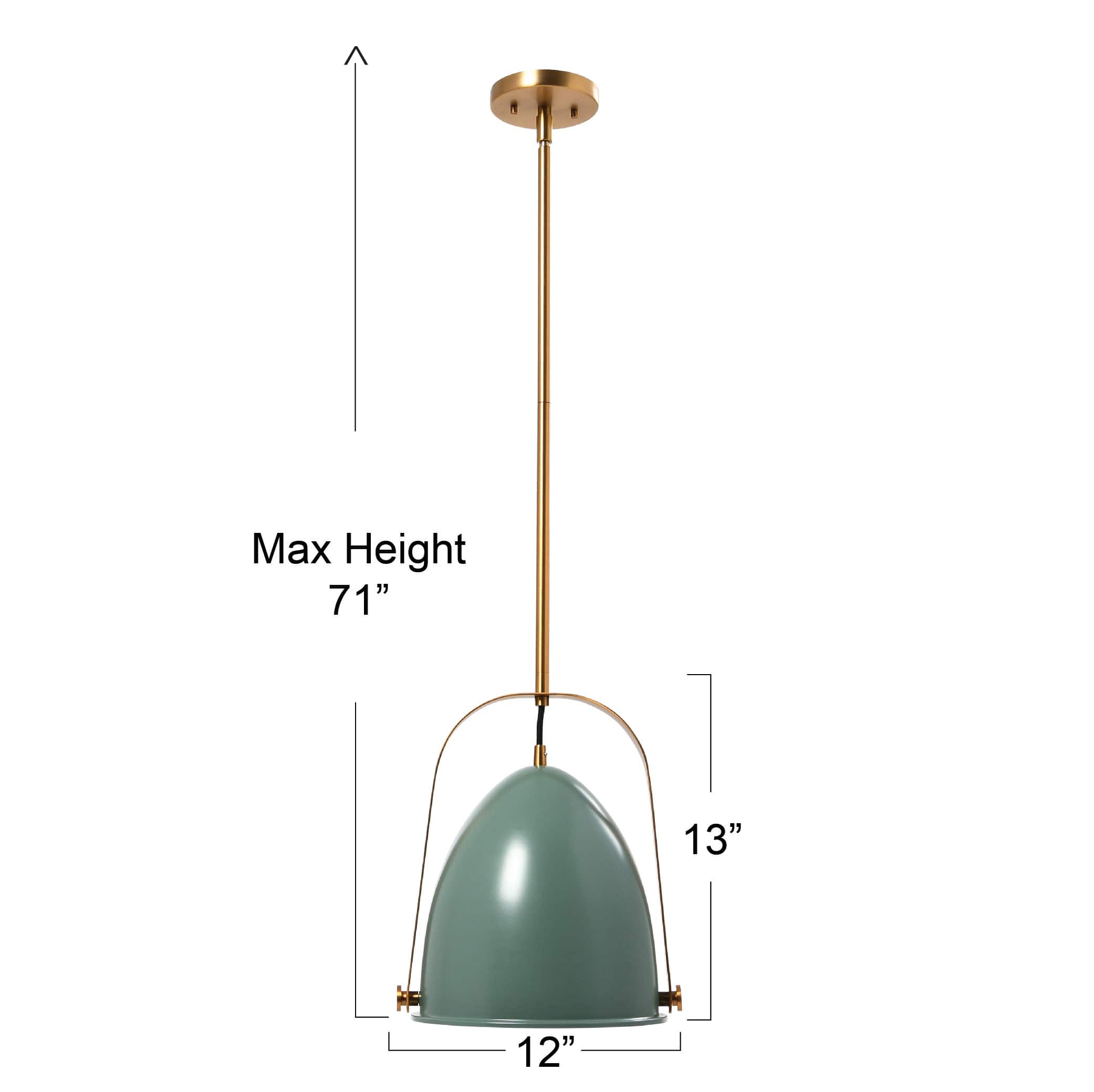 Hello Honey® 5.9ft. 2-Tone Metal Ceiling Light