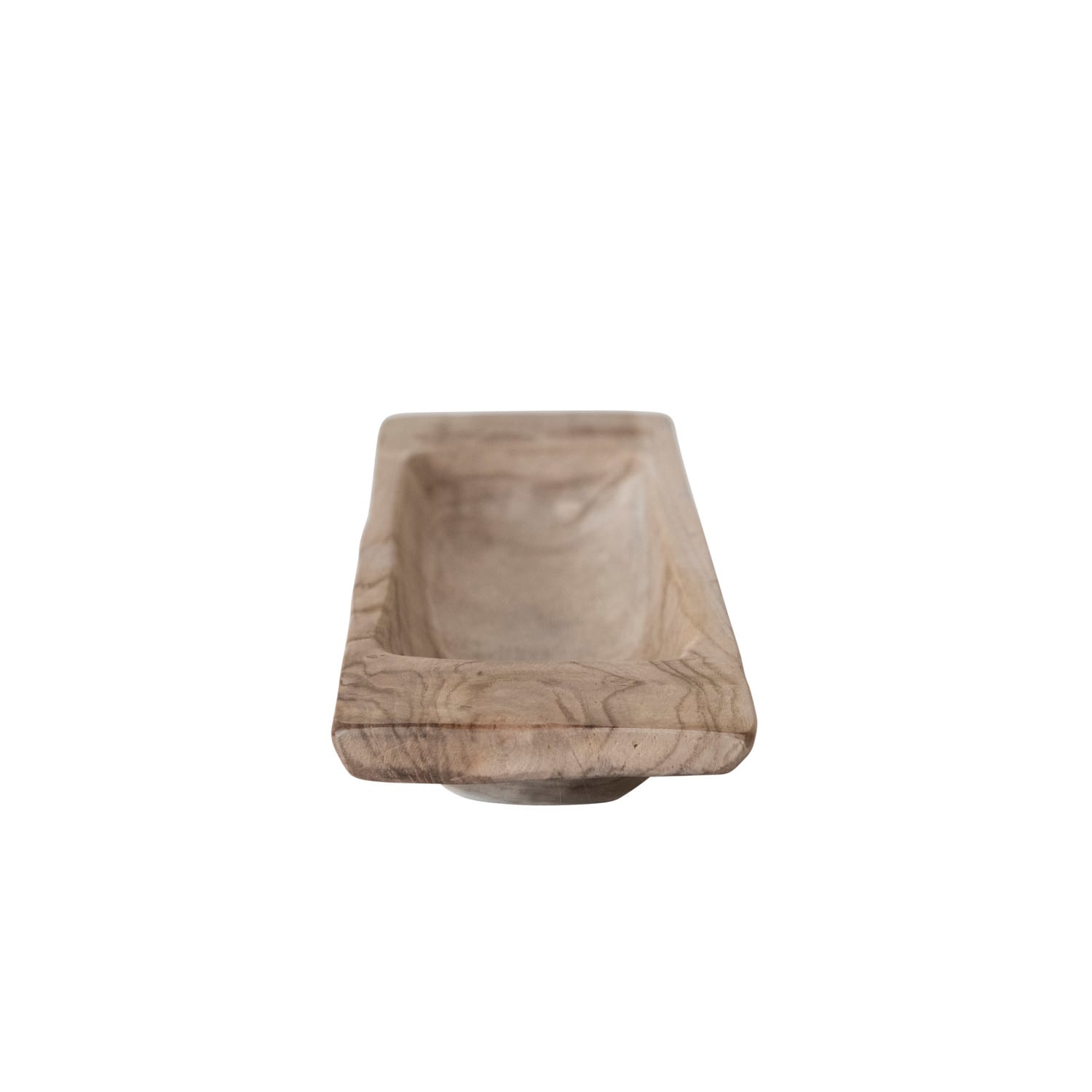 Hello Honey® 19.75" Natural Teakwood Trug with Handles