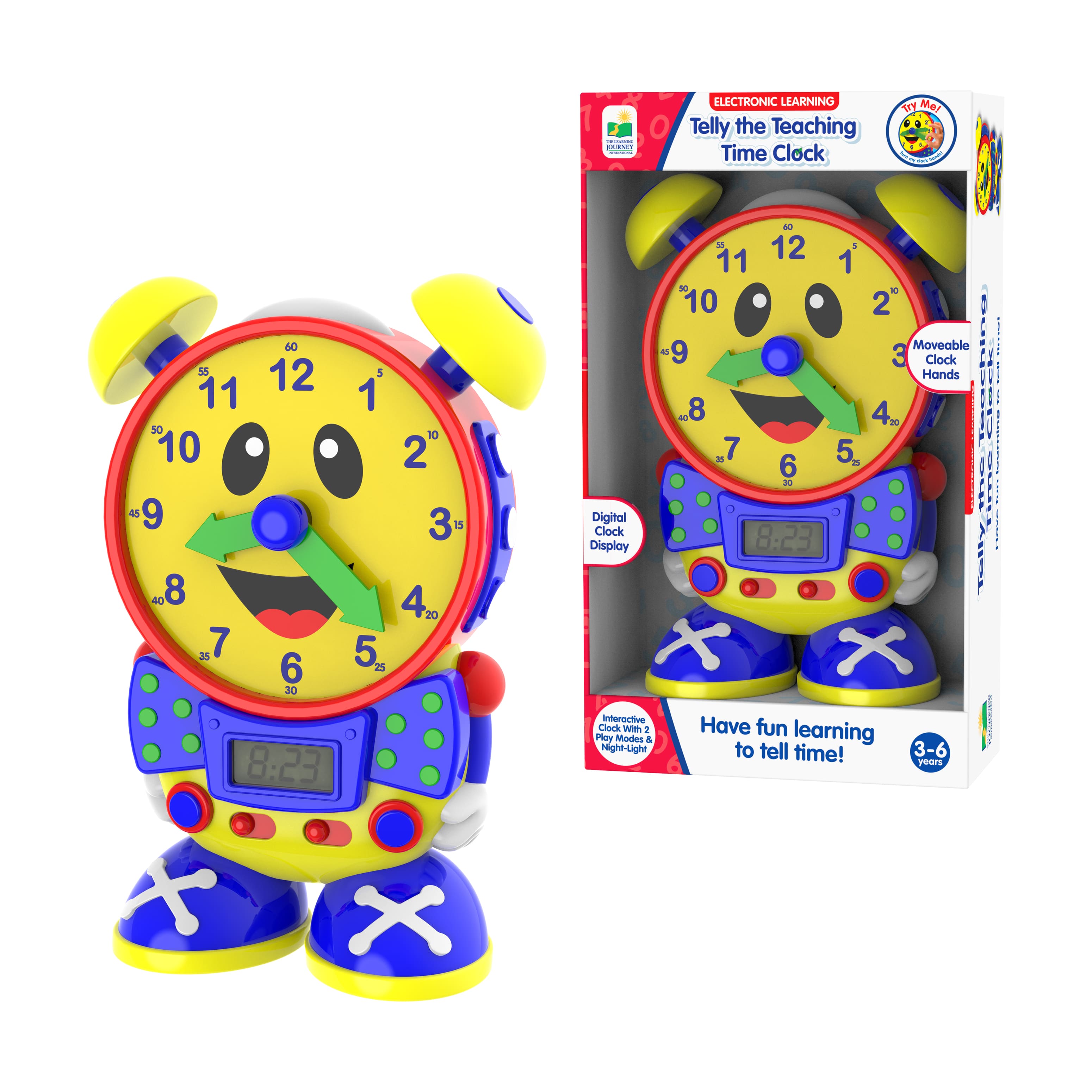 Electronic Learning - Telly the Teaching Time Clock