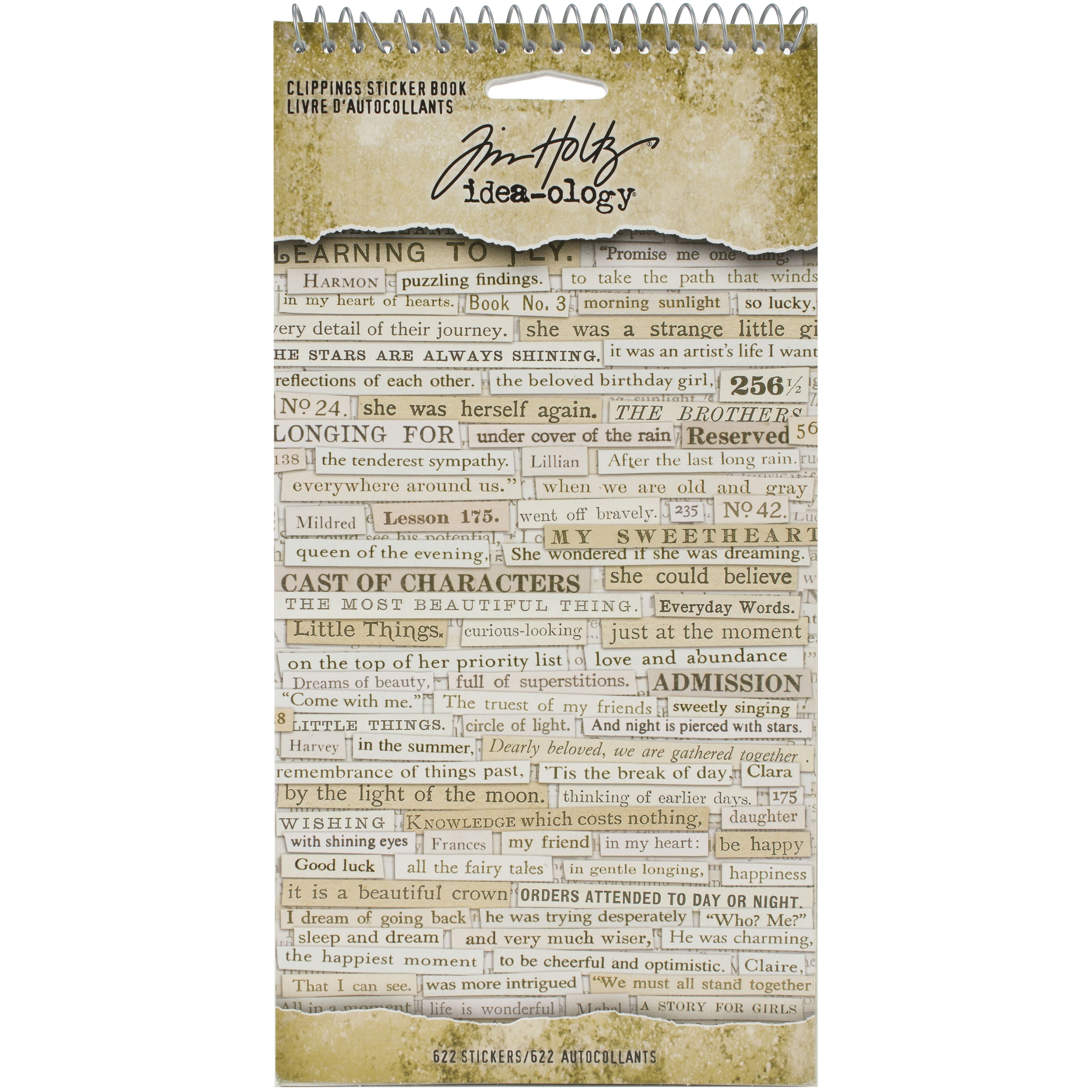 Idea-Ology Clippings Sticker Book