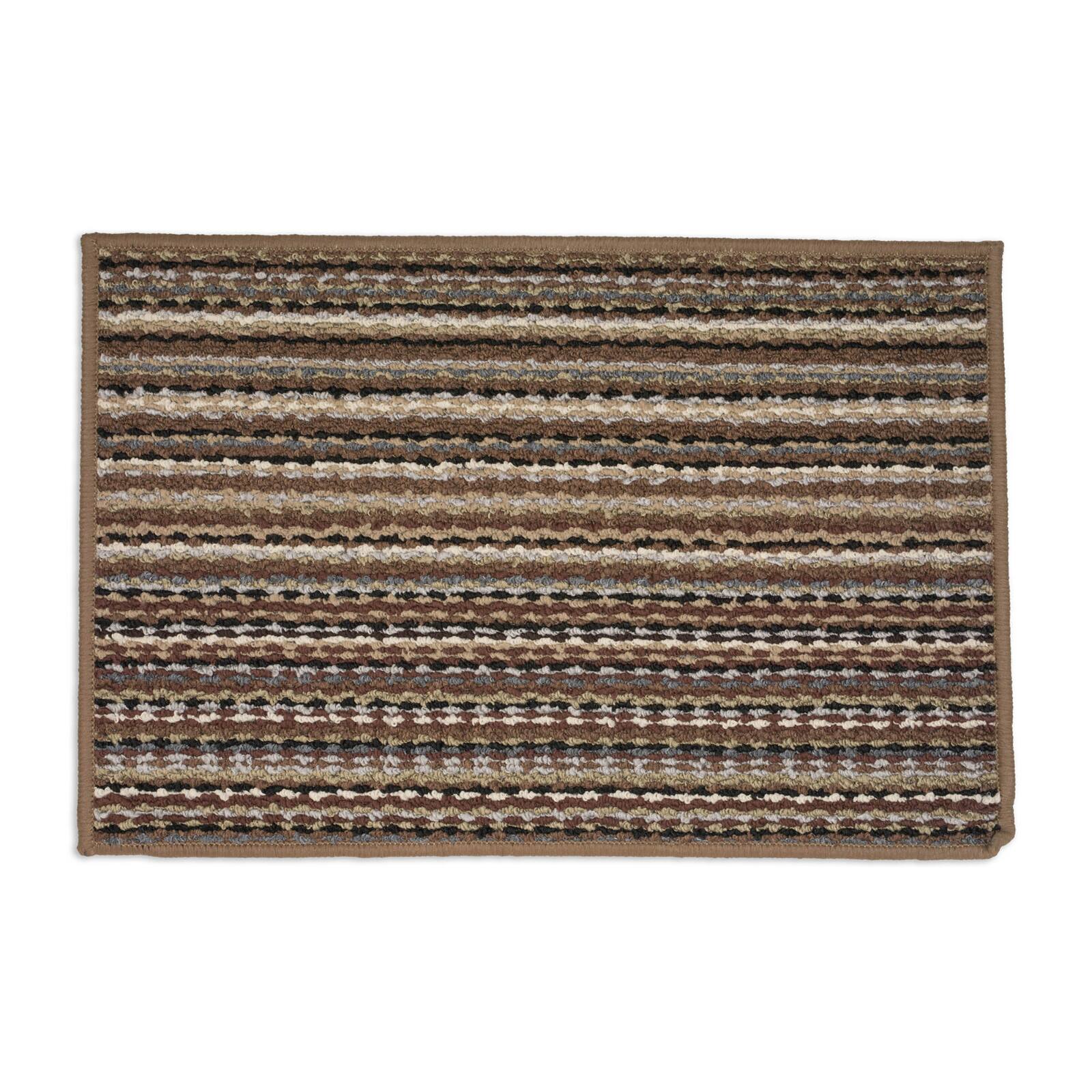 DII® Multi Stripe Printed Nylon Rug