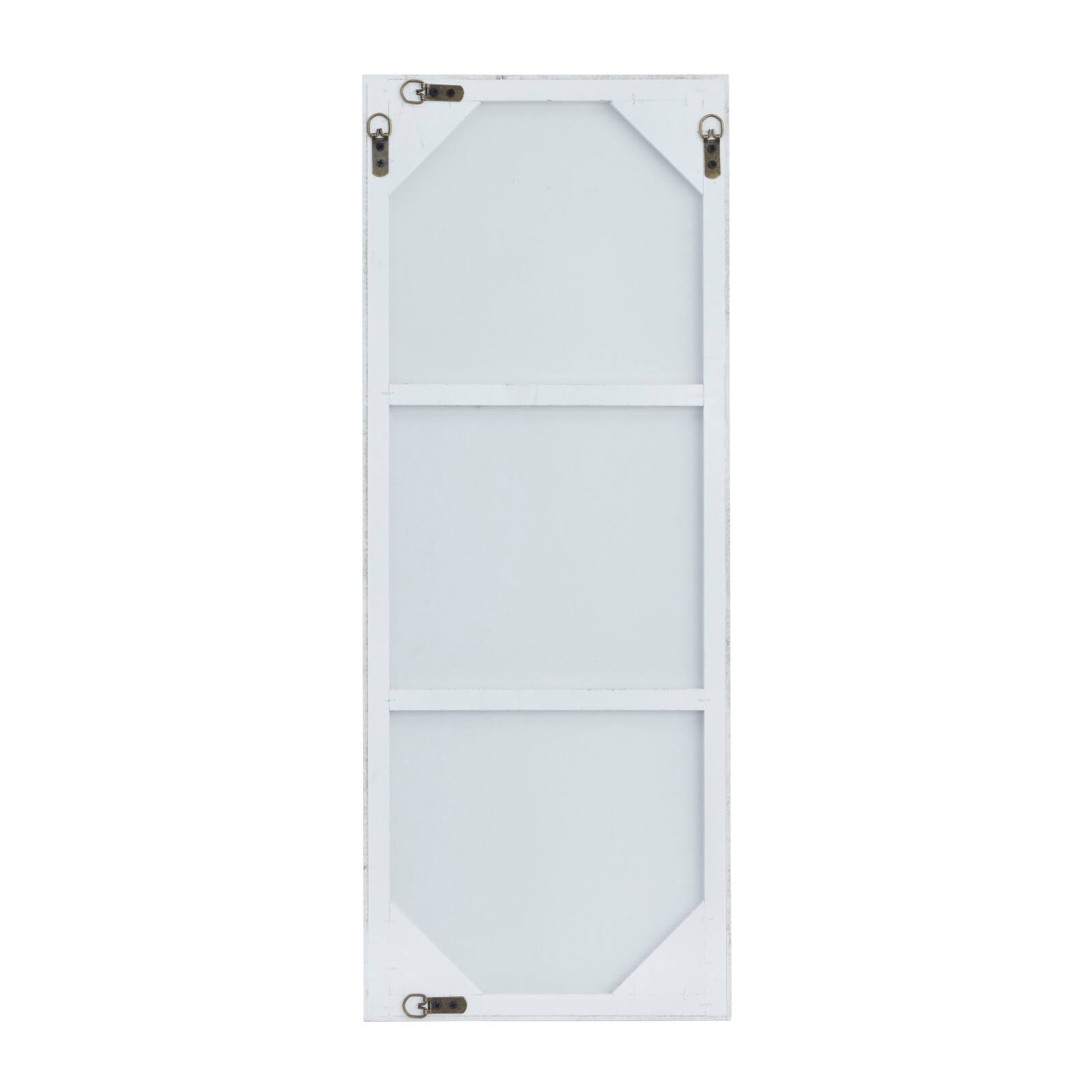 White Contemporary Wall Mirror