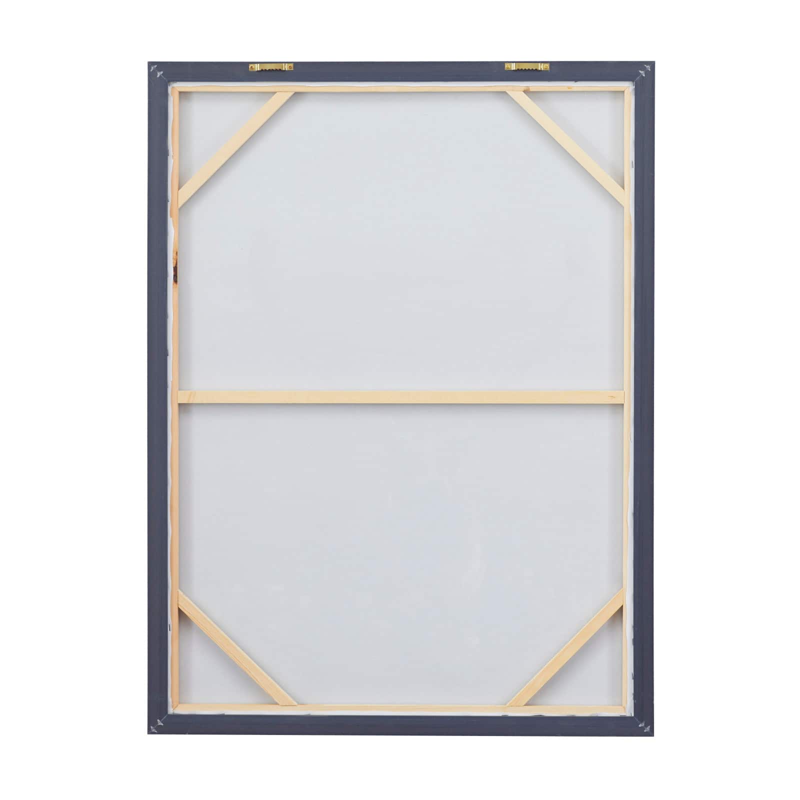 Gray Polystone Modern Farmhouse Framed Wall Art