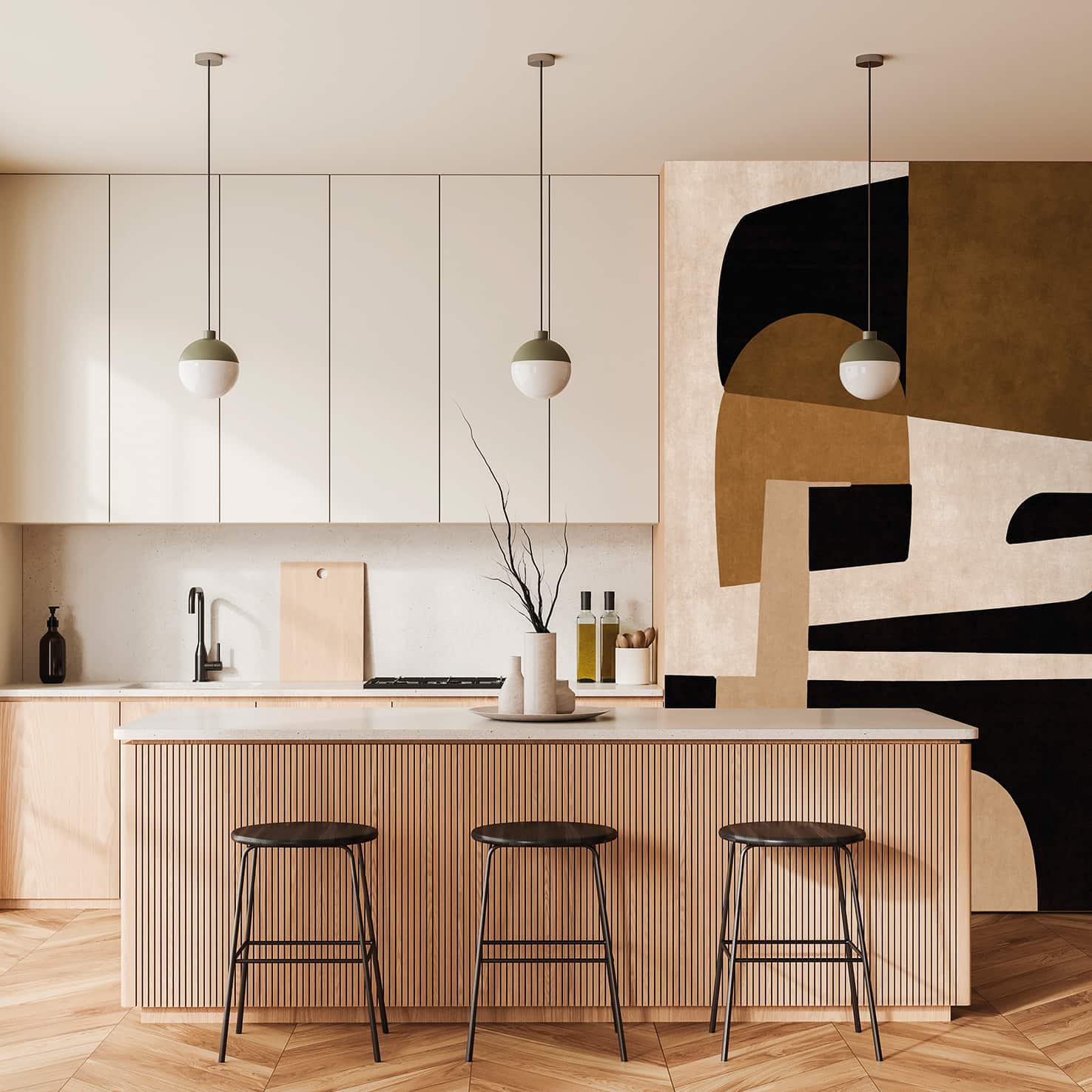 Designs Direct Terra Abstract Wall Mural