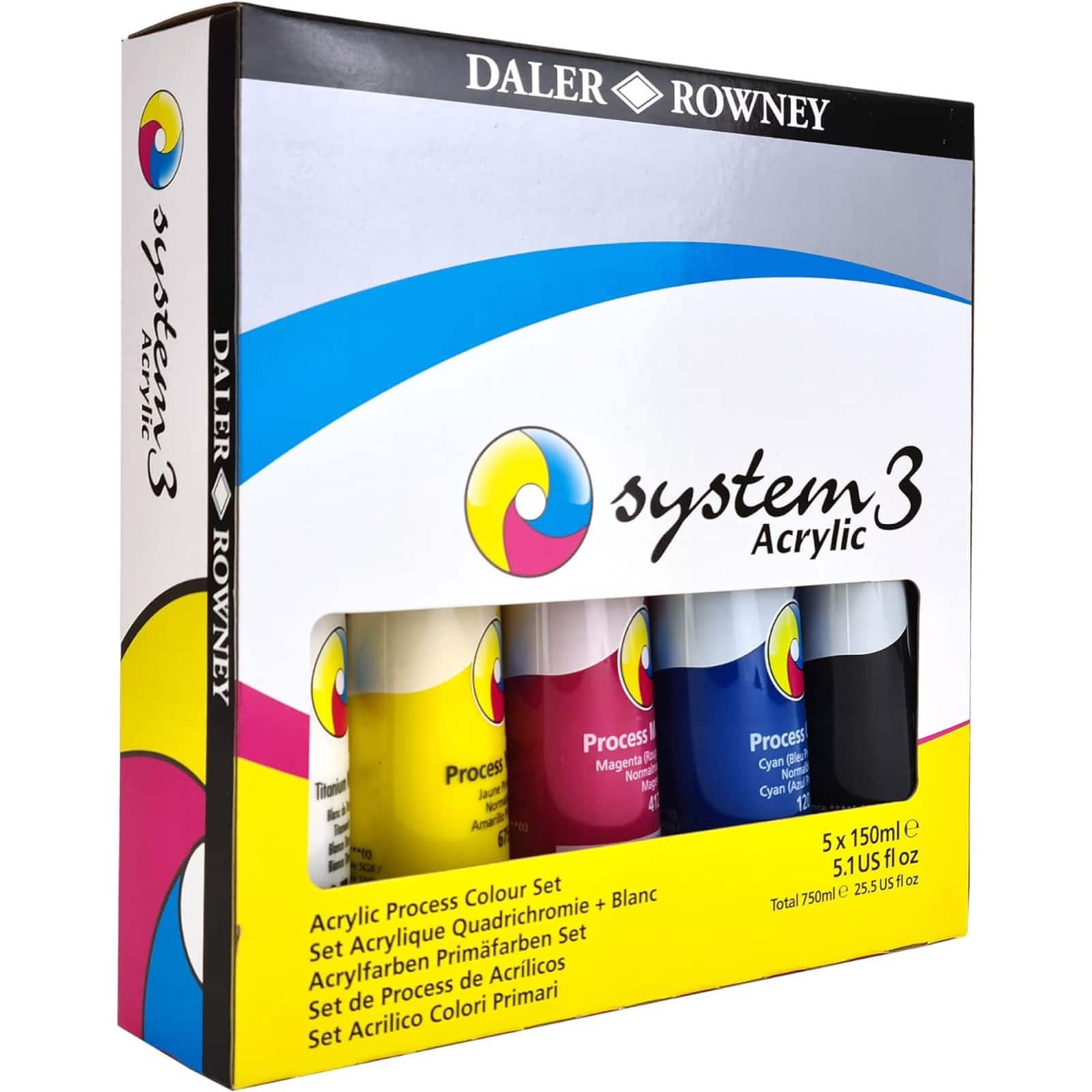 Daler-Rowney® System 3 Original Acrylic Process Color Set