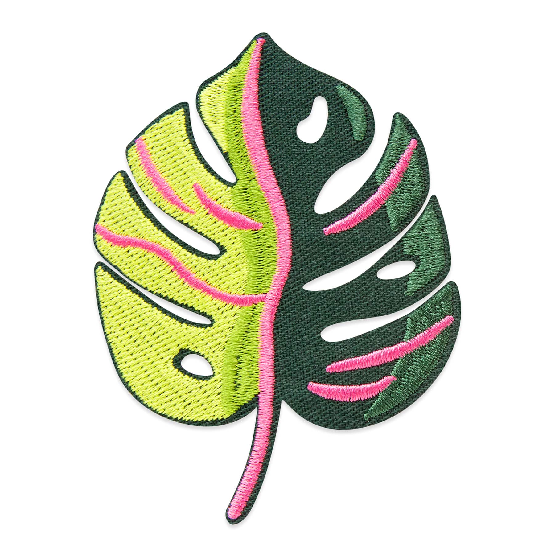 Palm Frond Embroidered Iron-On & Adhesive Patch by Make Market®