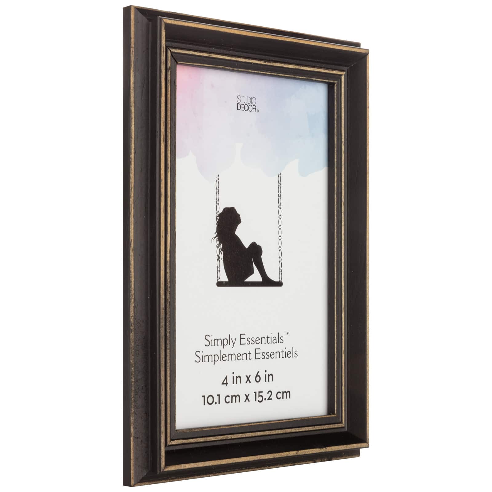 12 Pack: Black Distressed Wood Frame, Simply Essentials™ by Studio Décor®