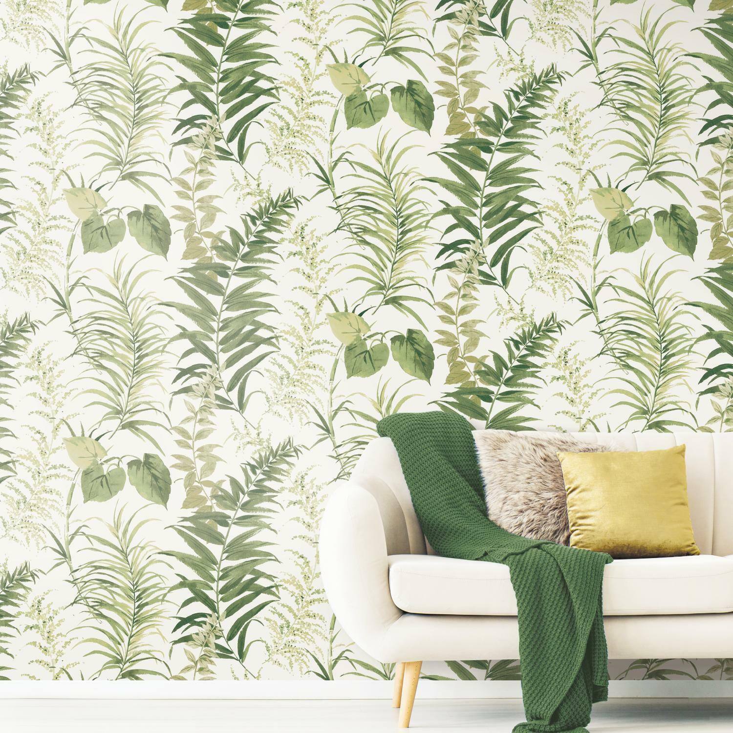 RoomMates Fern Forest Peel & Stick Wallpaper Mural