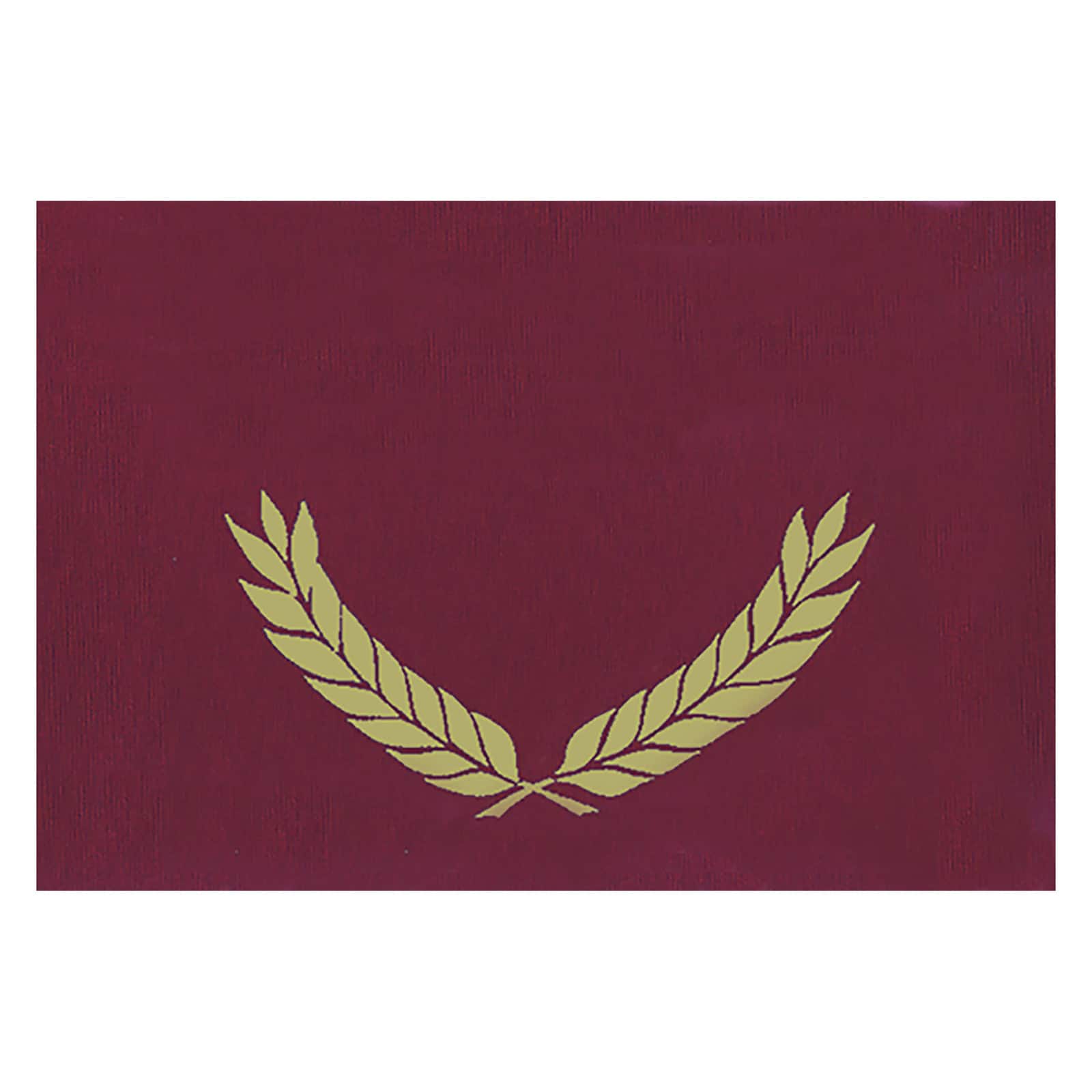 Hayes Gold Foil Stamped Certificate Folders