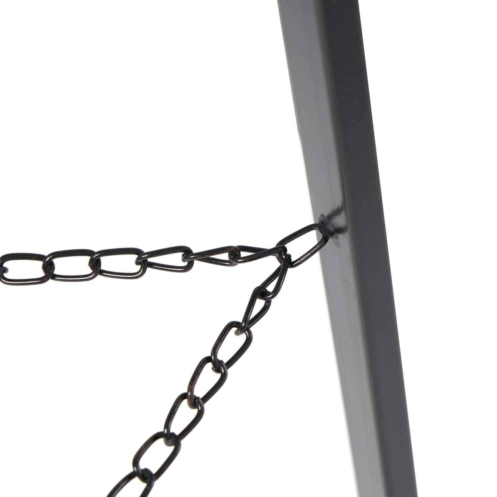 66.5" Black Metal Adjustable Minimalistic Floor Easel
