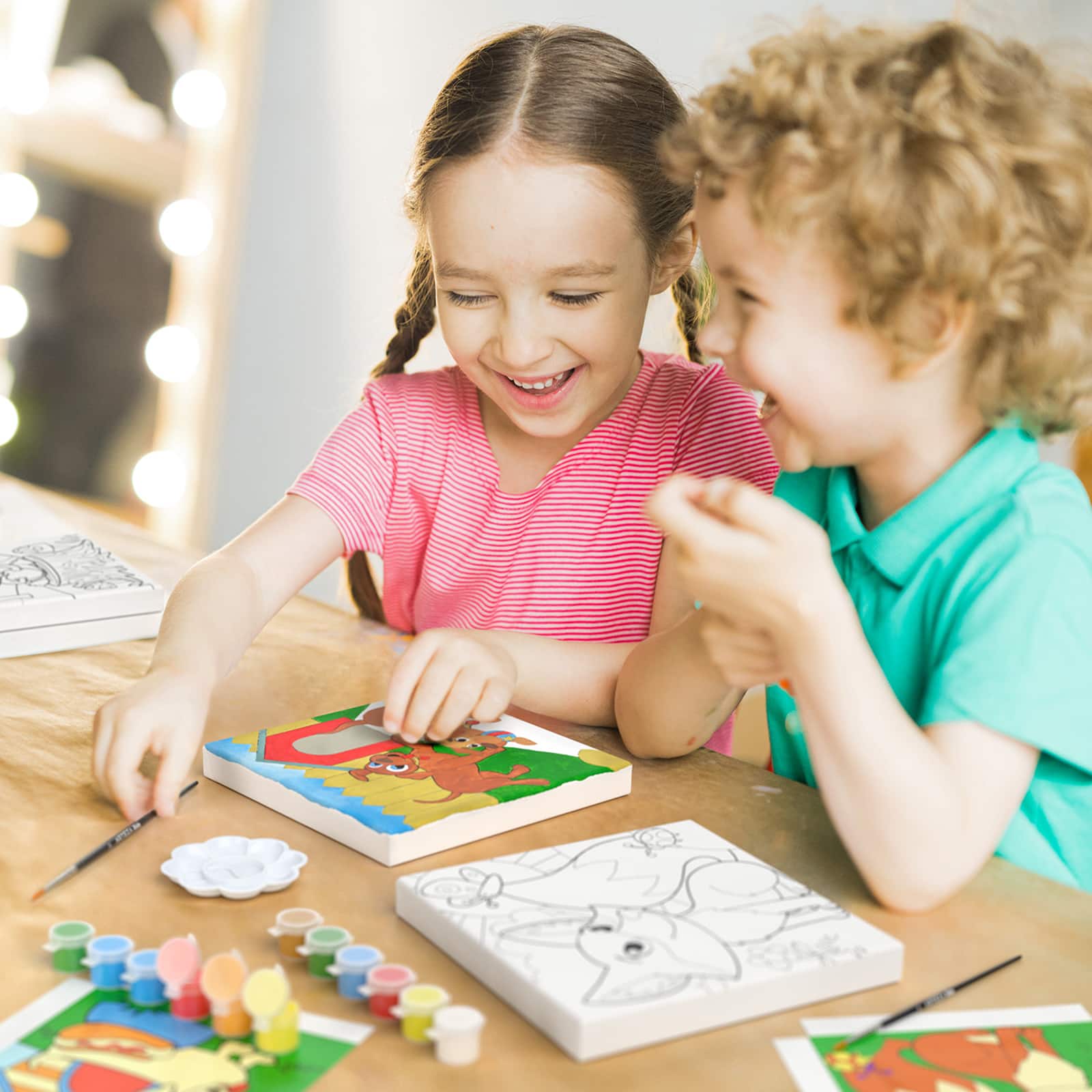 Arteza® Kids Canvas Paint Kit