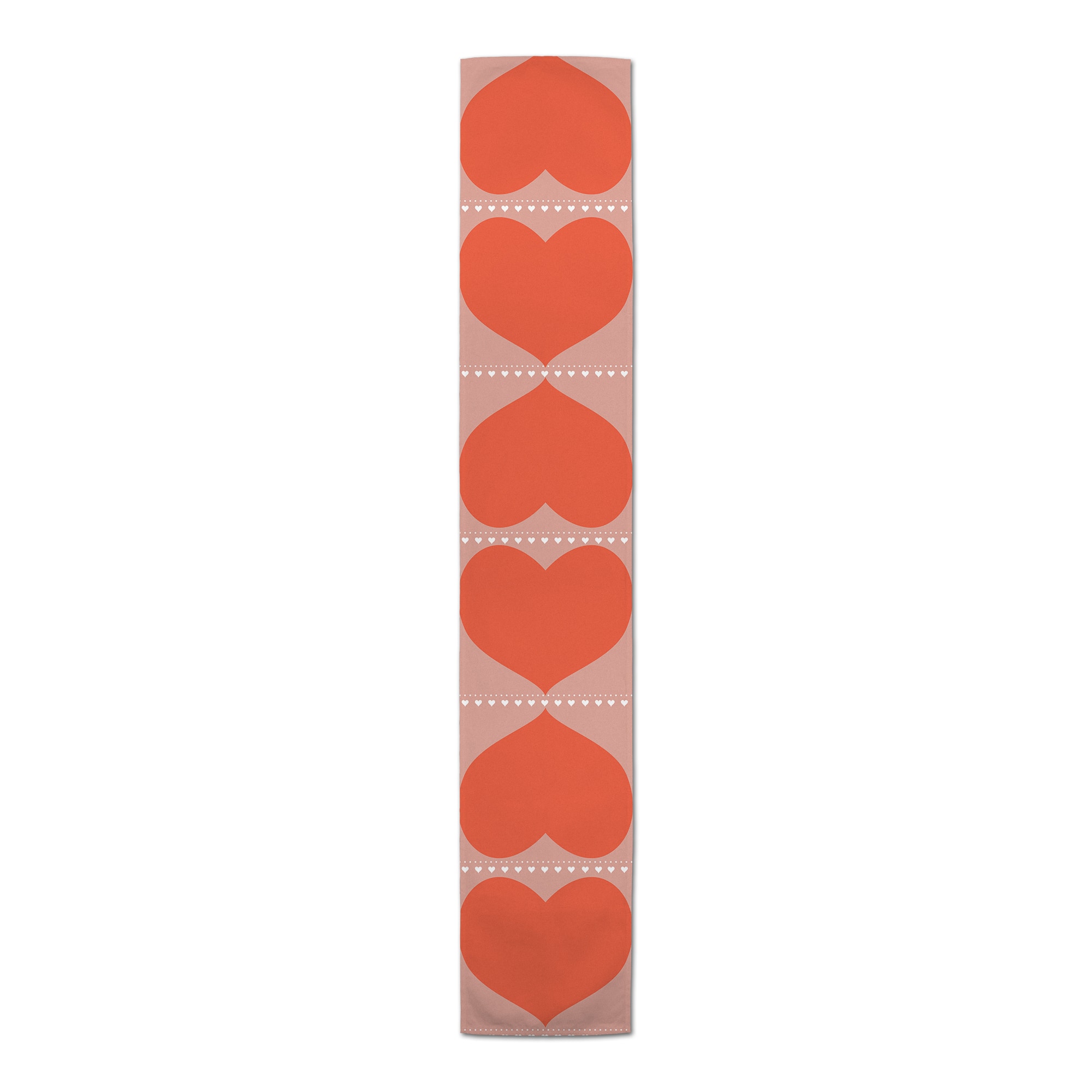 Big Hearts 16" x 90" Poly Twill Table Runner