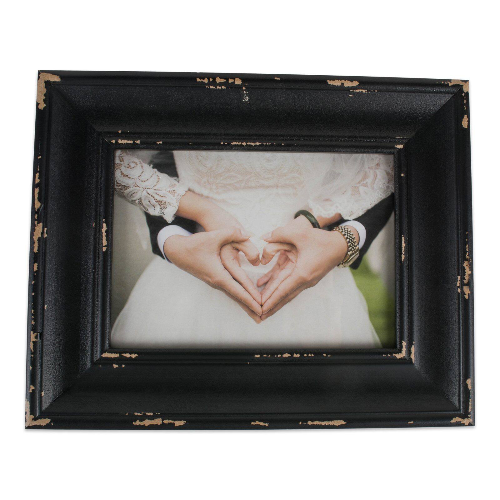 DII® Distressed Black Farmhouse Frame