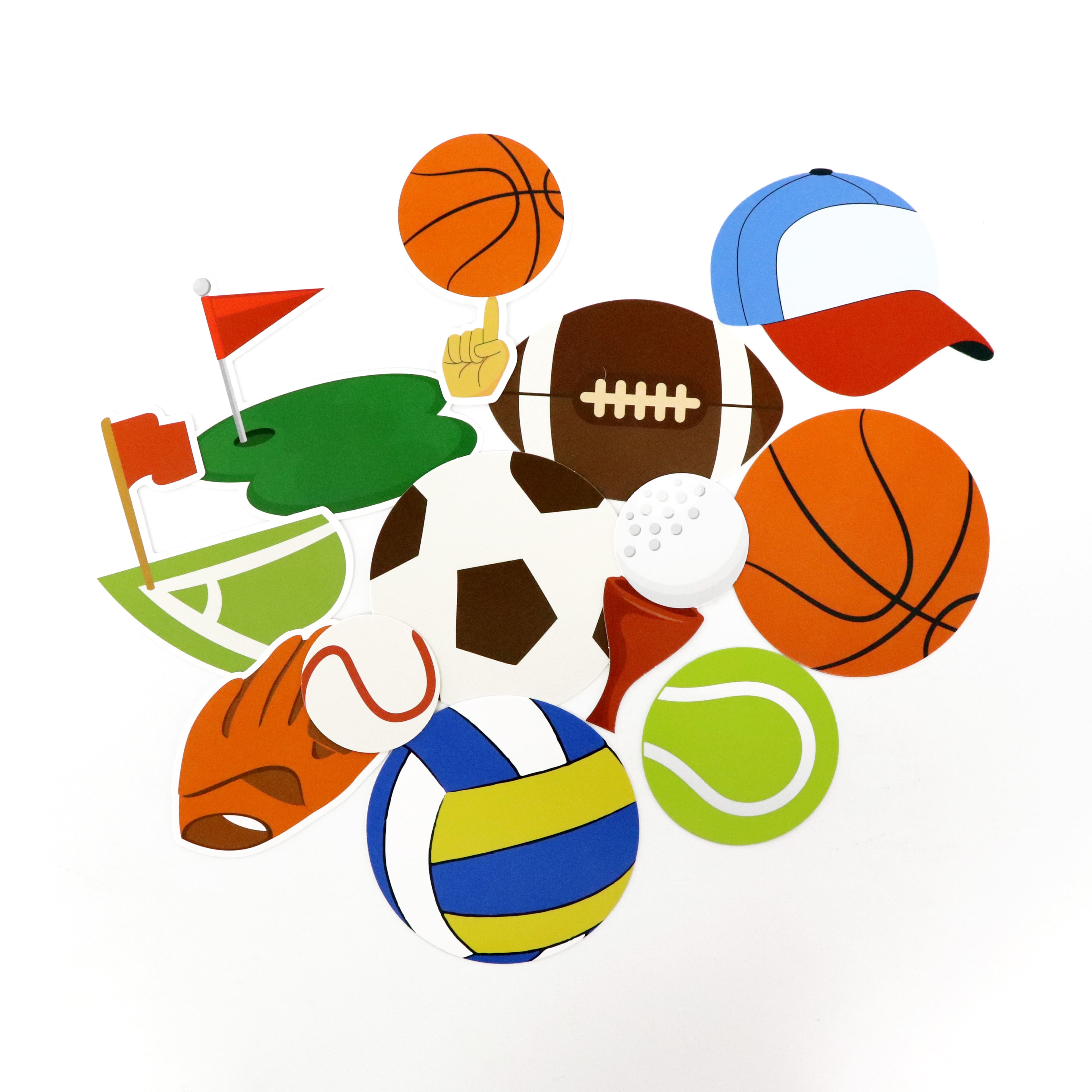 Sports Balls Die Cut Stickers by Recollections™