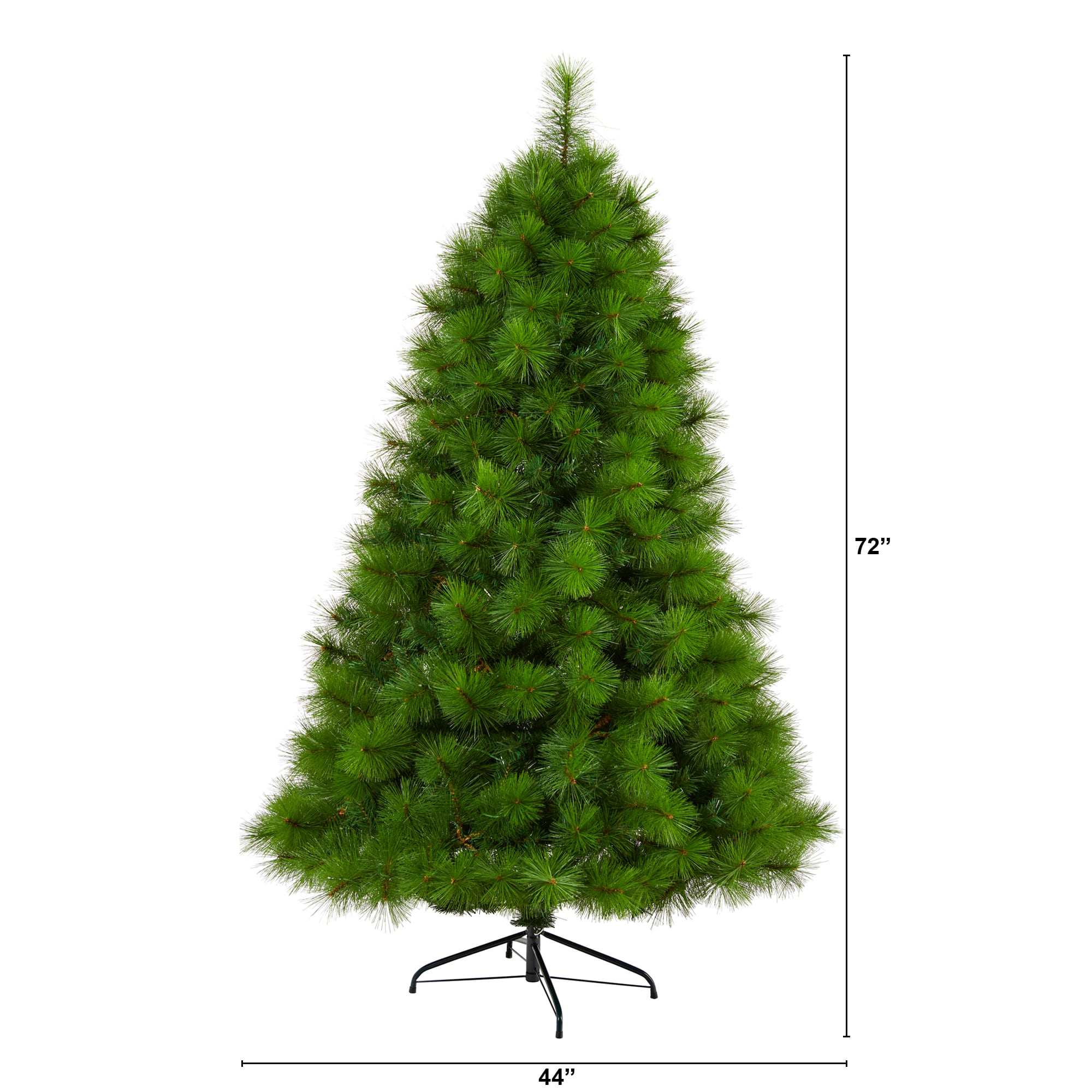 6ft. Pre-Lit Green Scotch Pine Artificial Christmas Tree with Clear LED Lights