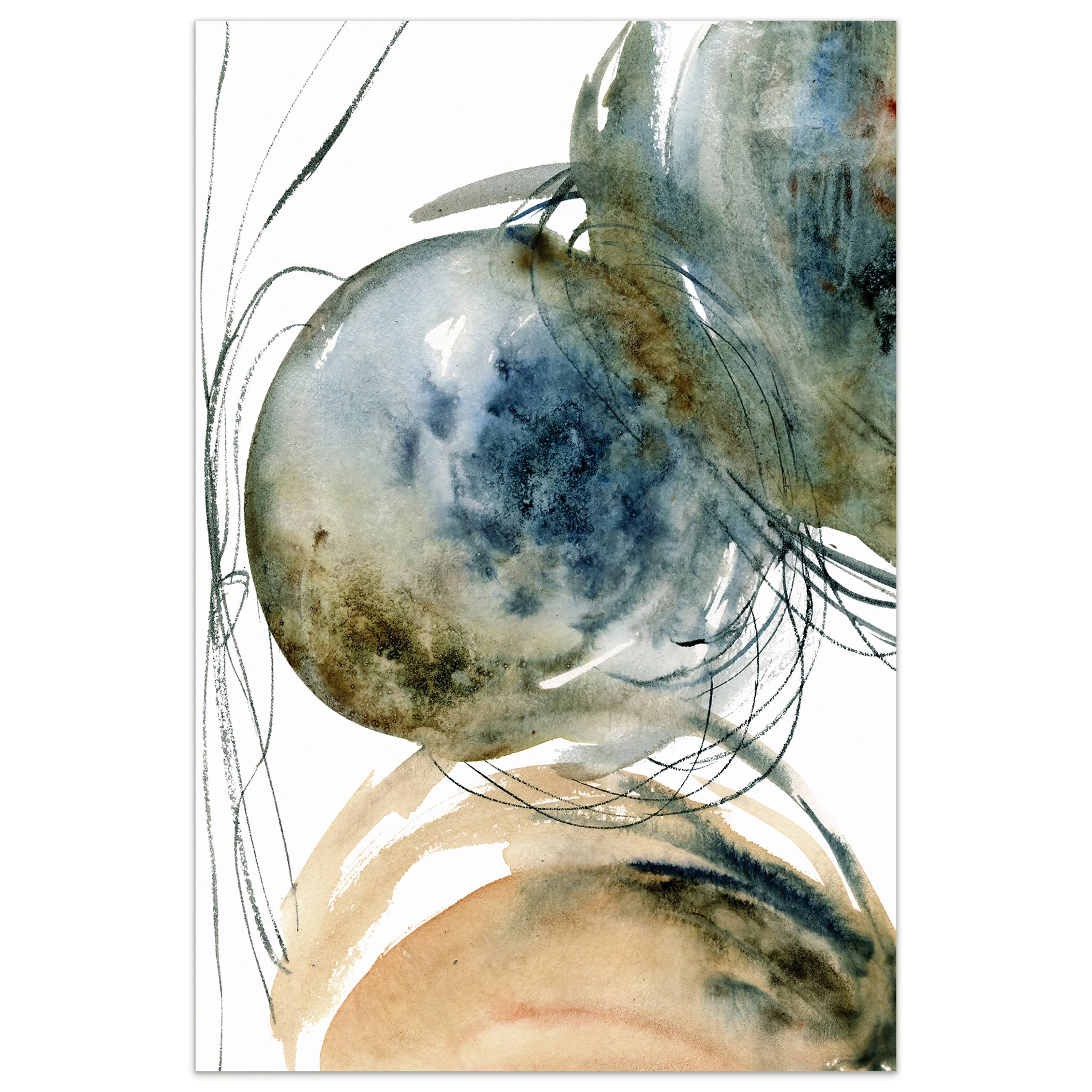 Empire Art Direct 32" x 48" Hibernation II Frameless Free Floating Tempered Glass Wall Art