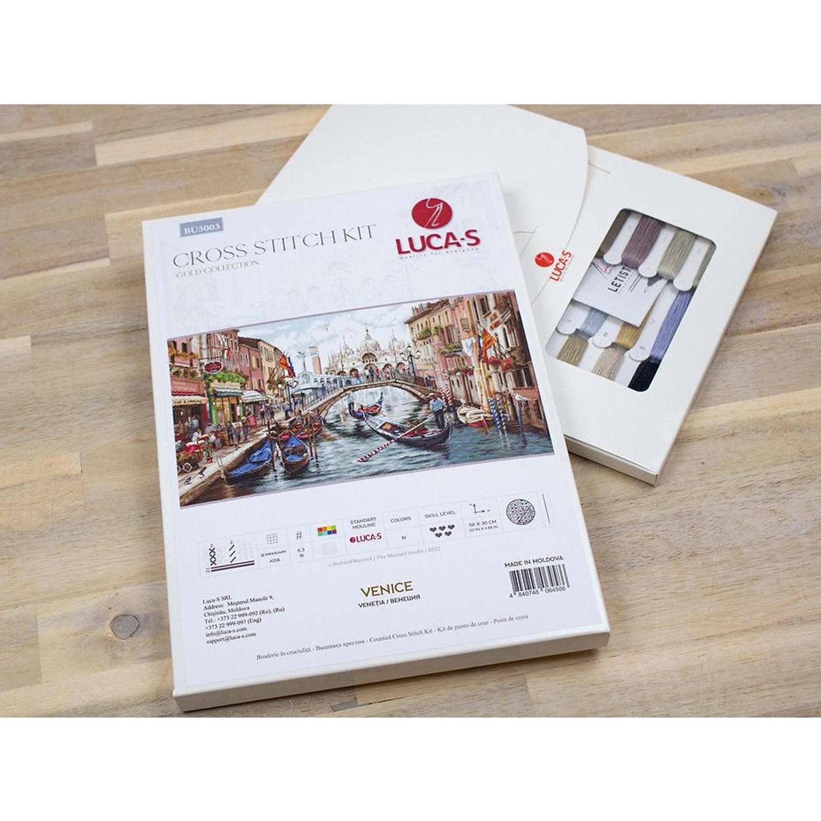 Luca-s Venice Counted Cross Stitch Kit