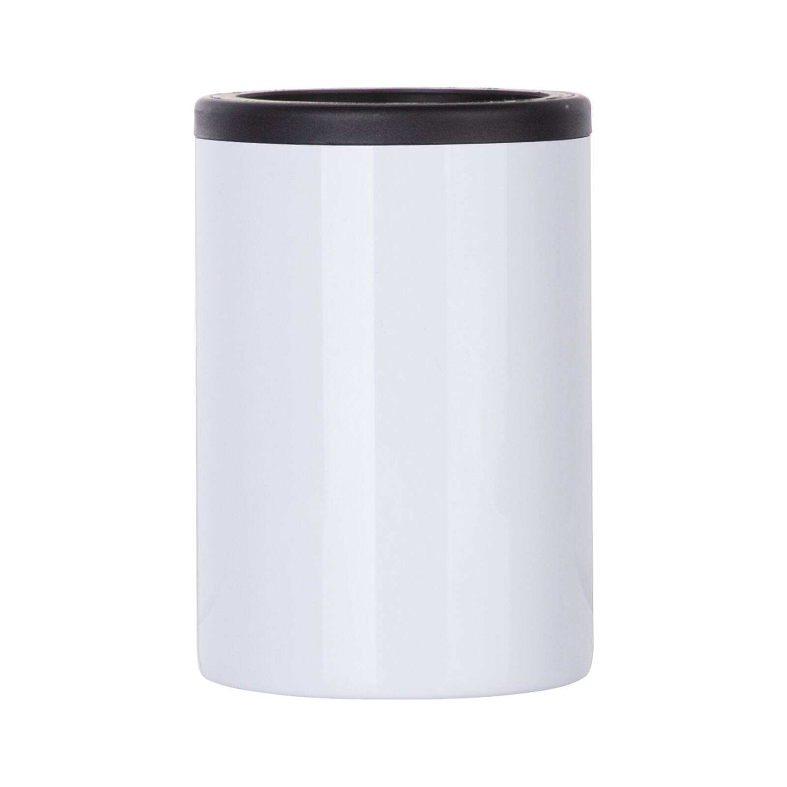 Craft Express 4ct. 12oz. White Stainless Steel Can Cooler