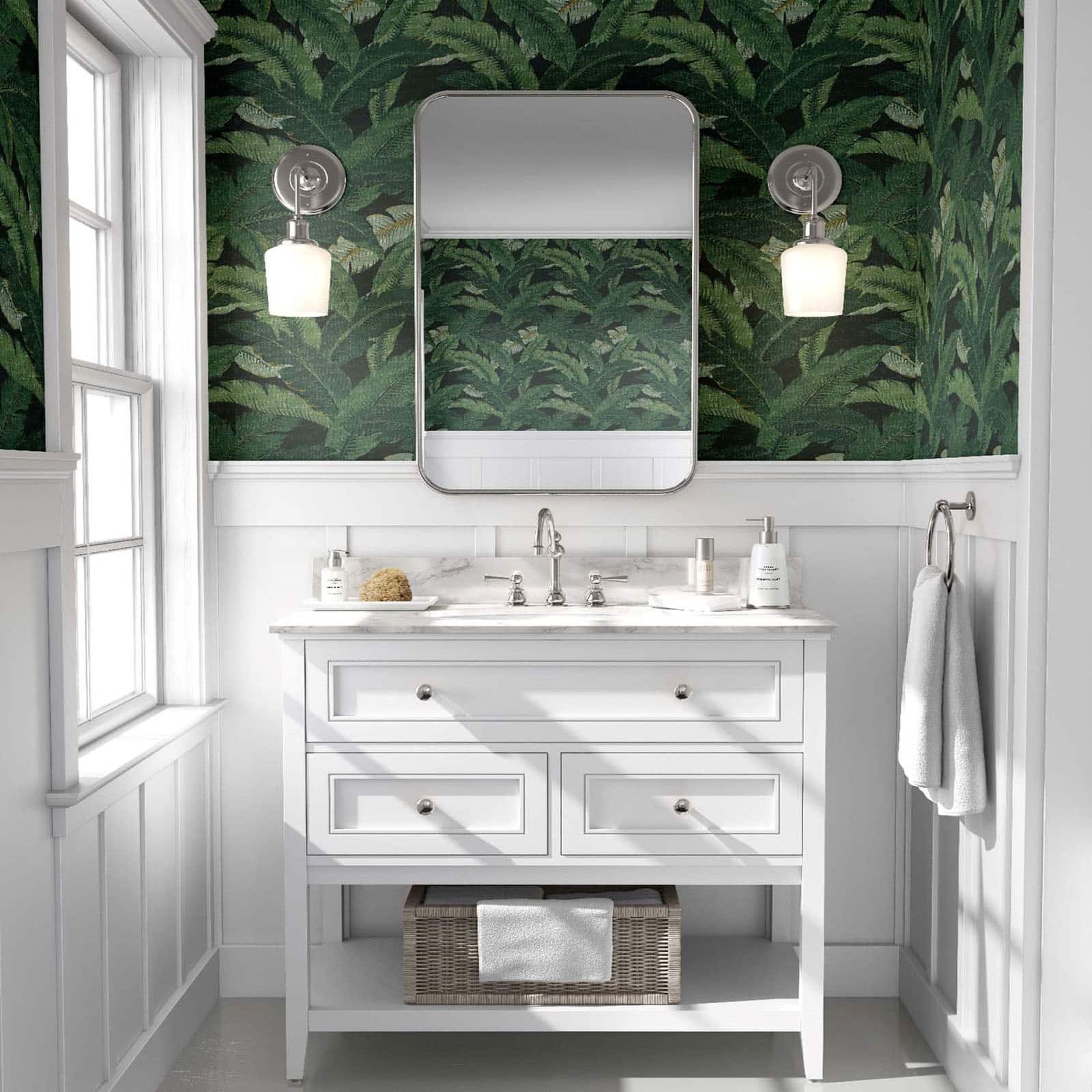 Tommy Bahama® Swaying Palms Peel & Stick Wallpaper