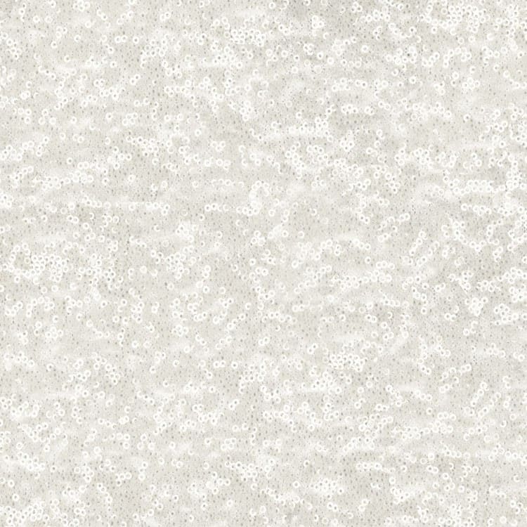 White Glitz Sequin
