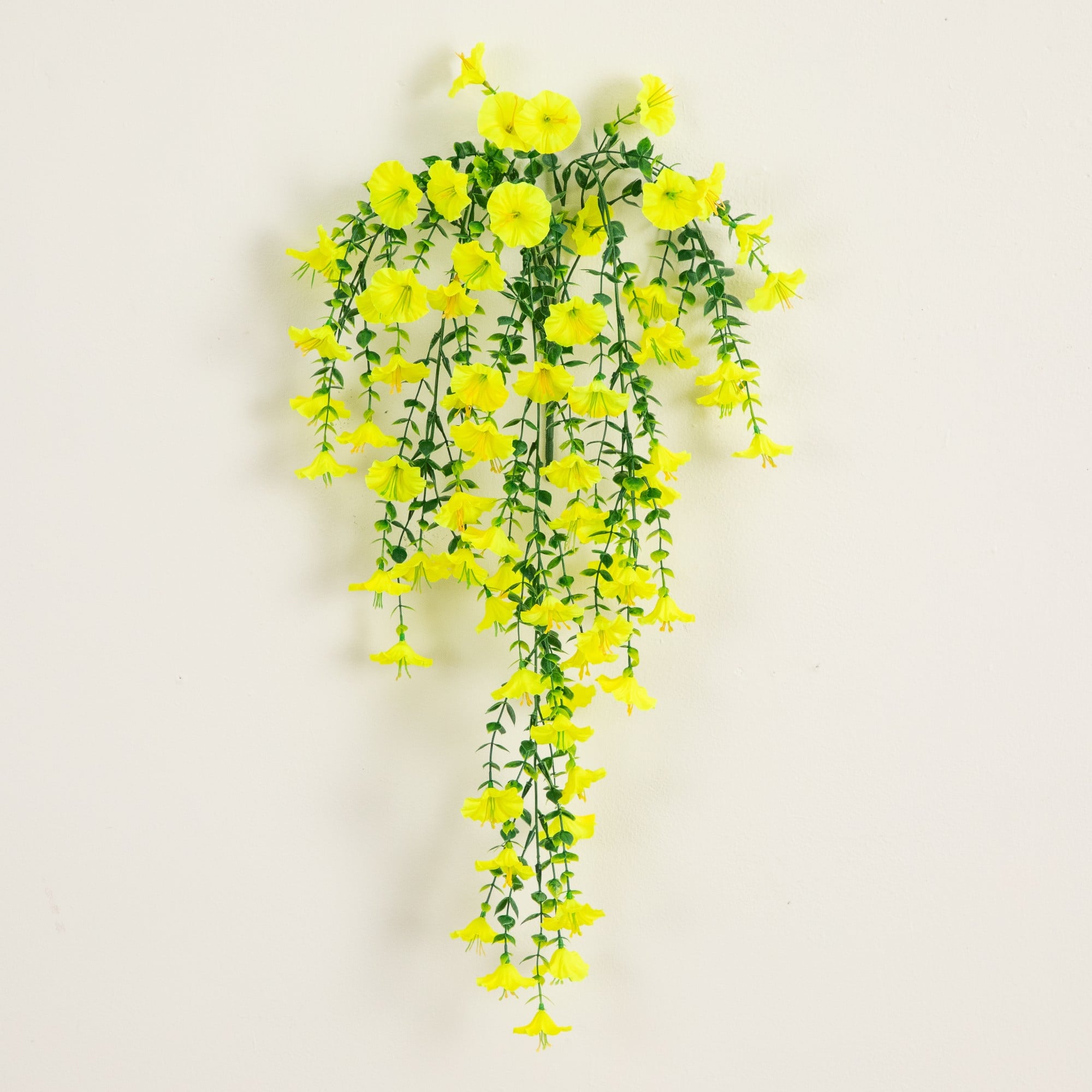 30" UV Resistant Artificial Morning Glory Hanging Plants, 6ct.