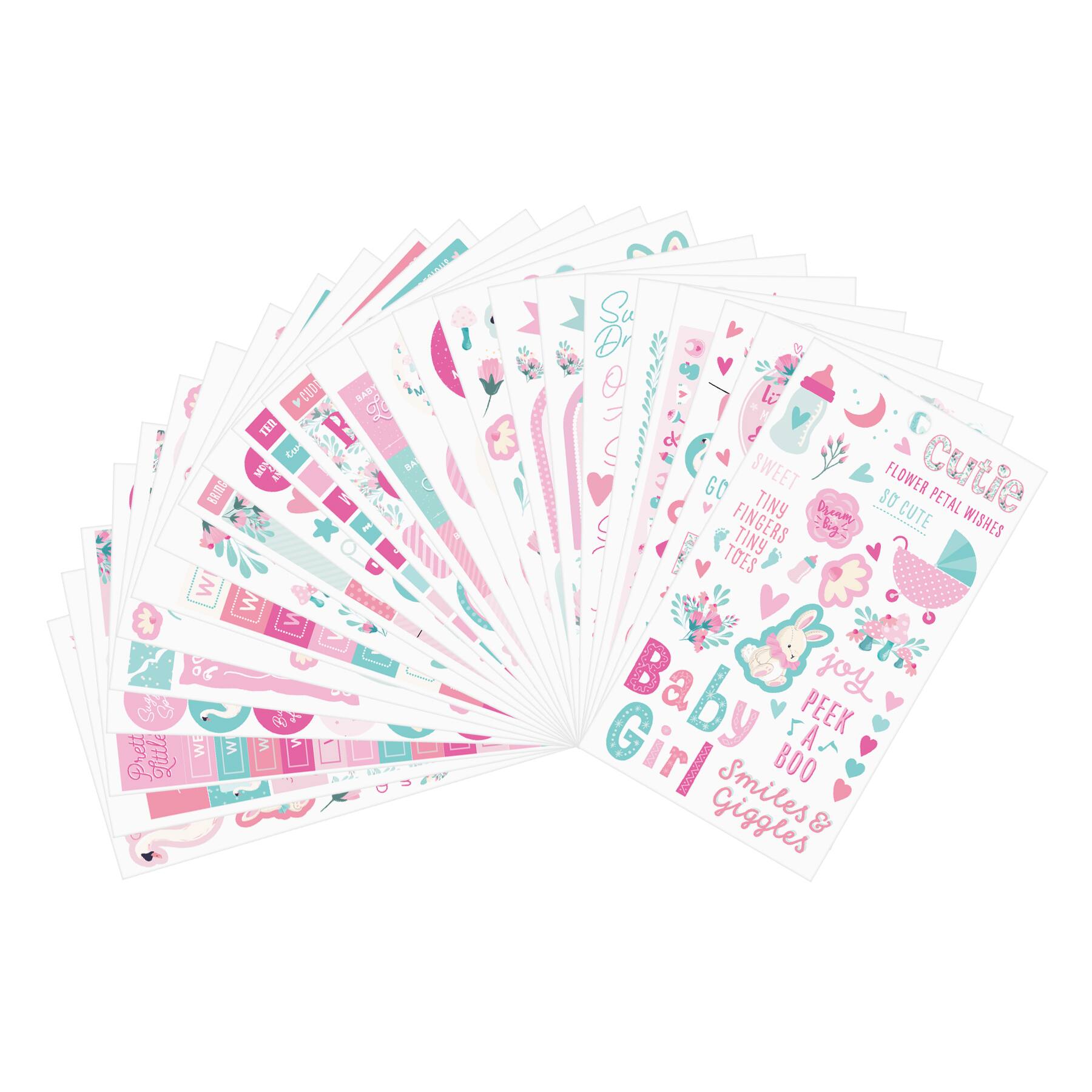 Baby Girl  Sticker Book by Recollections™