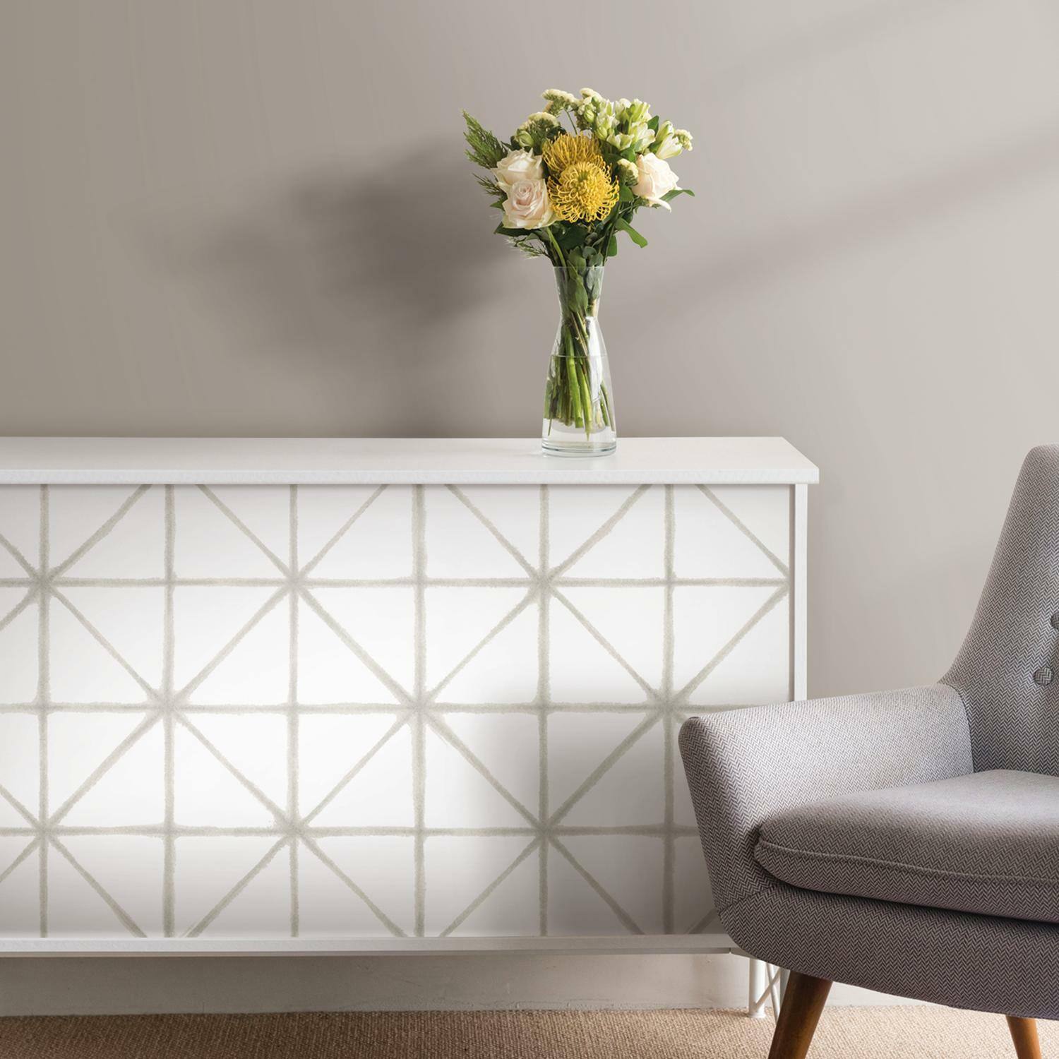 RoomMates Modern Abstract Peel & Stick Wallpaper