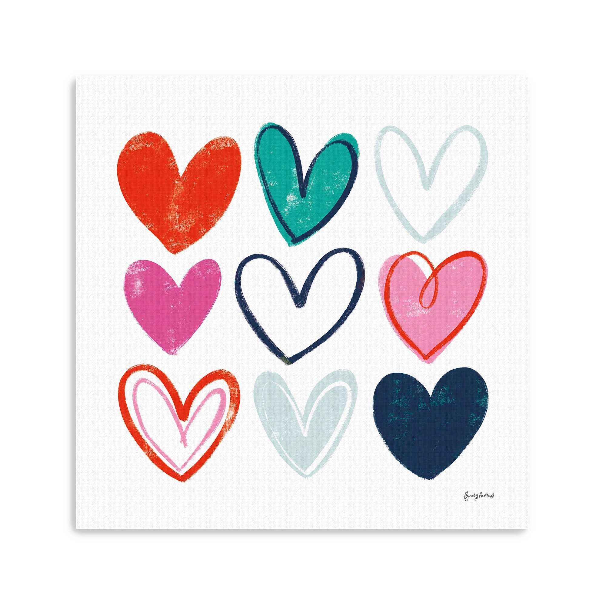 Love Letter VI Canvas Giclée Art