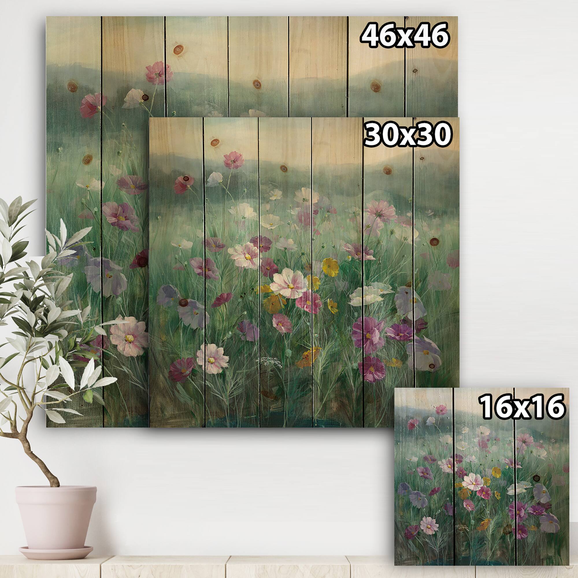 Designart - Flower field