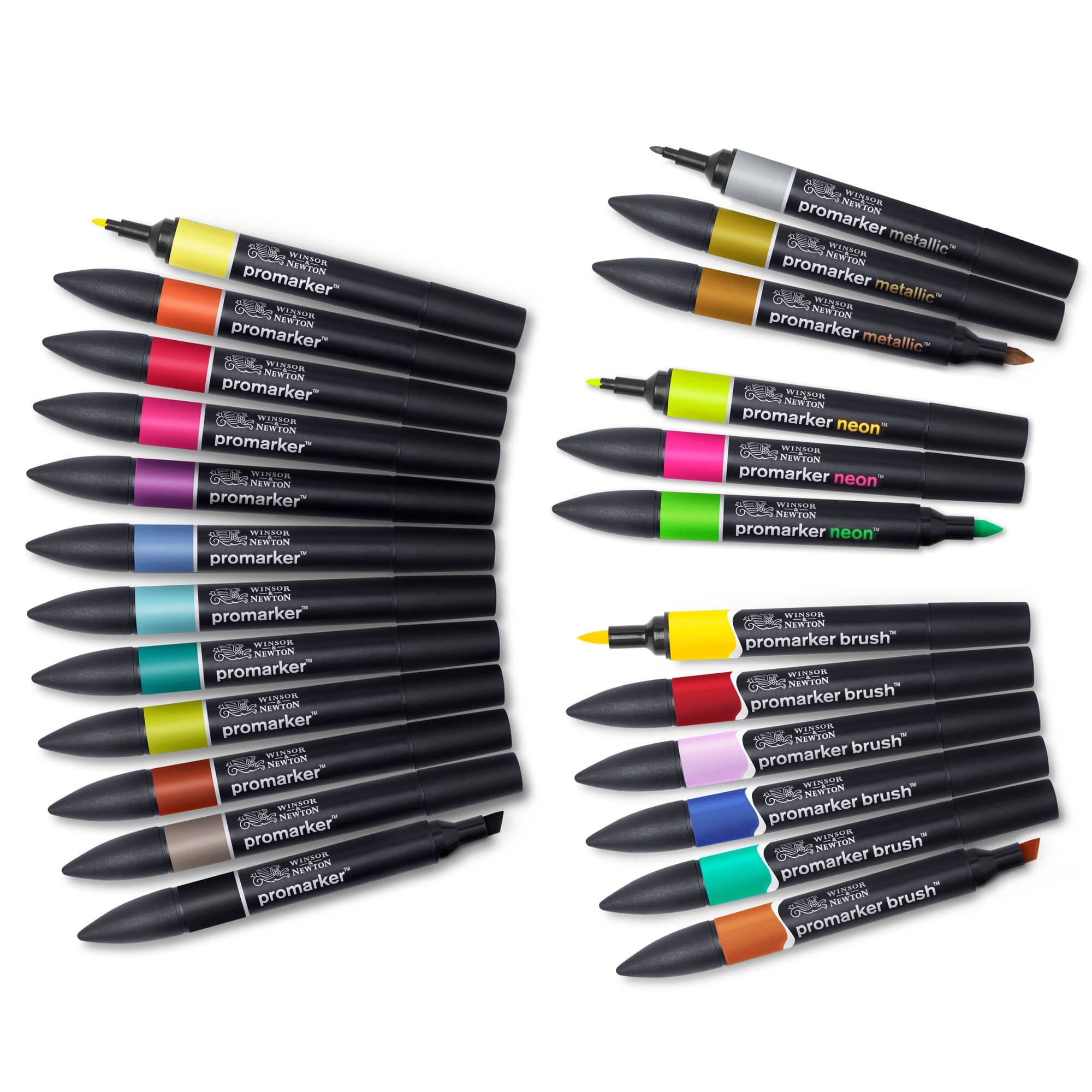 Winsor & Newton® ProMarker™  24+1 Mixed Marker Set