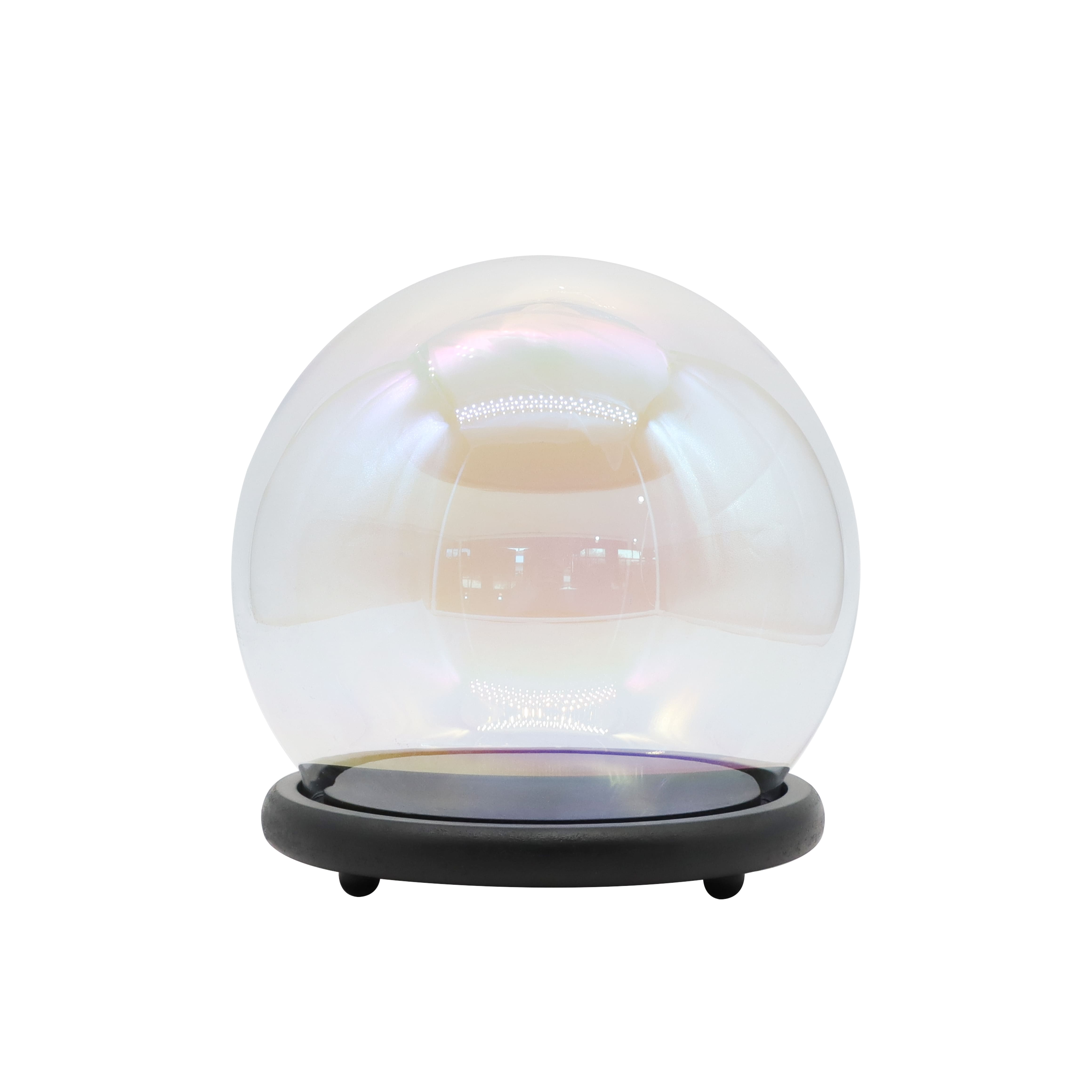 Iridescent Ball Glass Cloche by Ashland®