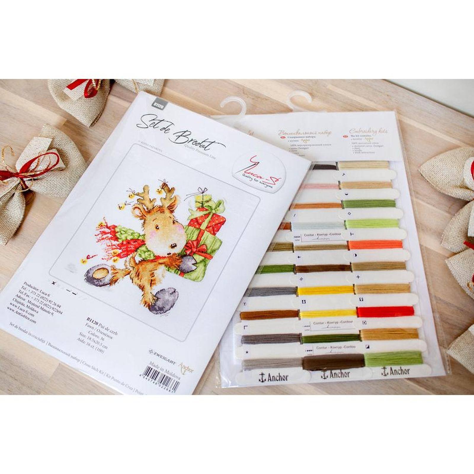 Luca-s Fawn Counted Cross Stitch Kit