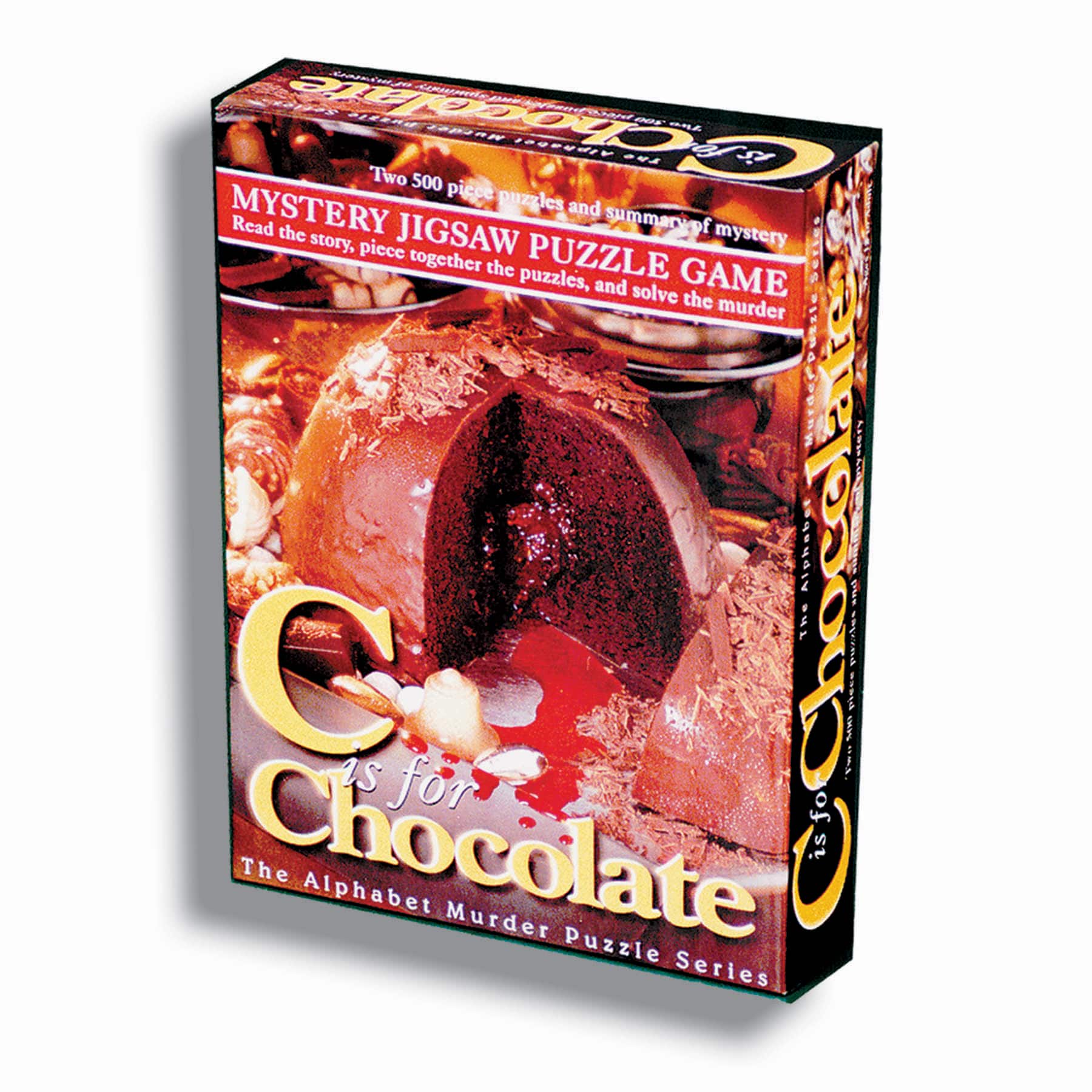 C is for Chocolate Murder Mystery 1,000 Piece Jigsaw Puzzle