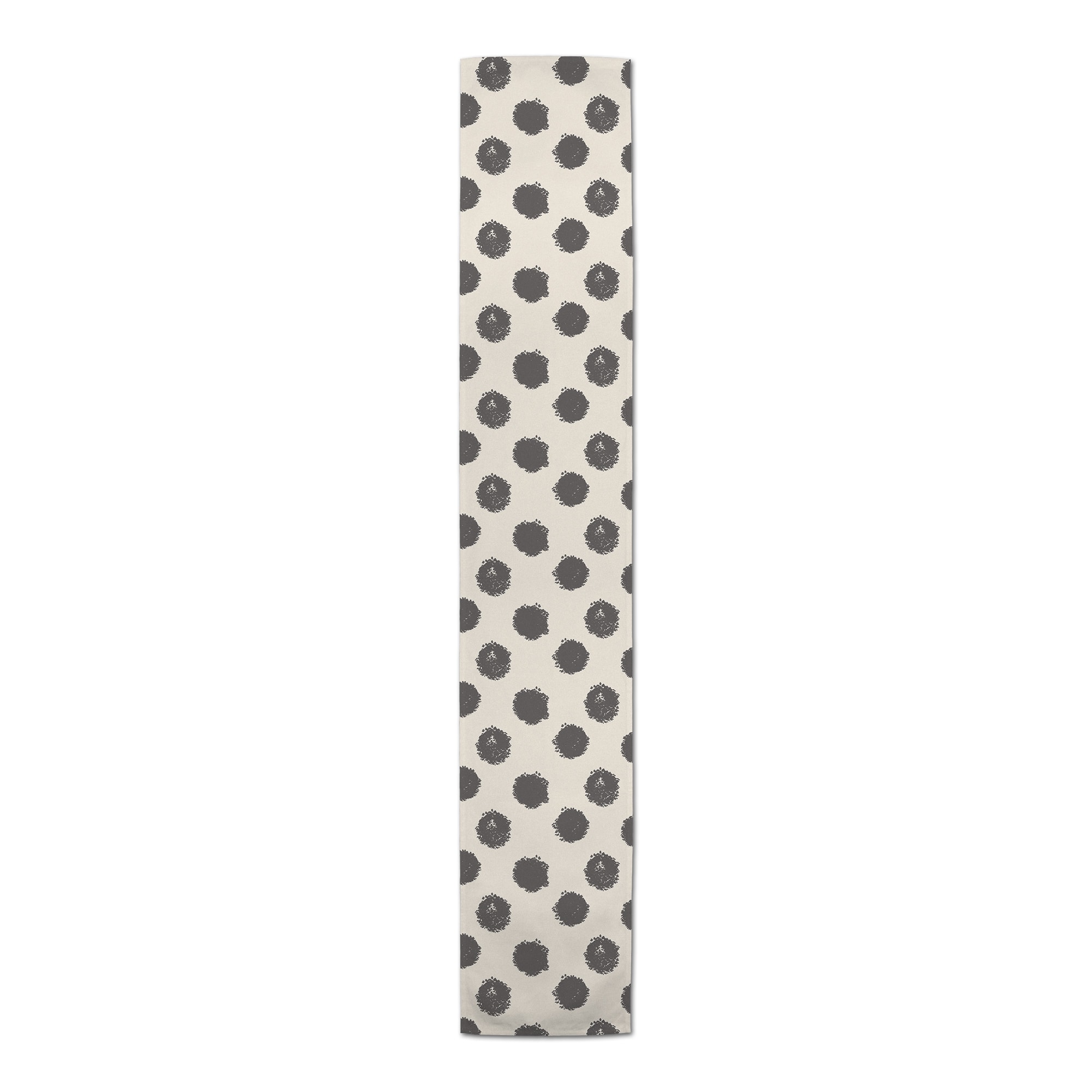 72" Polka Dots Cotton Twill Table Runner