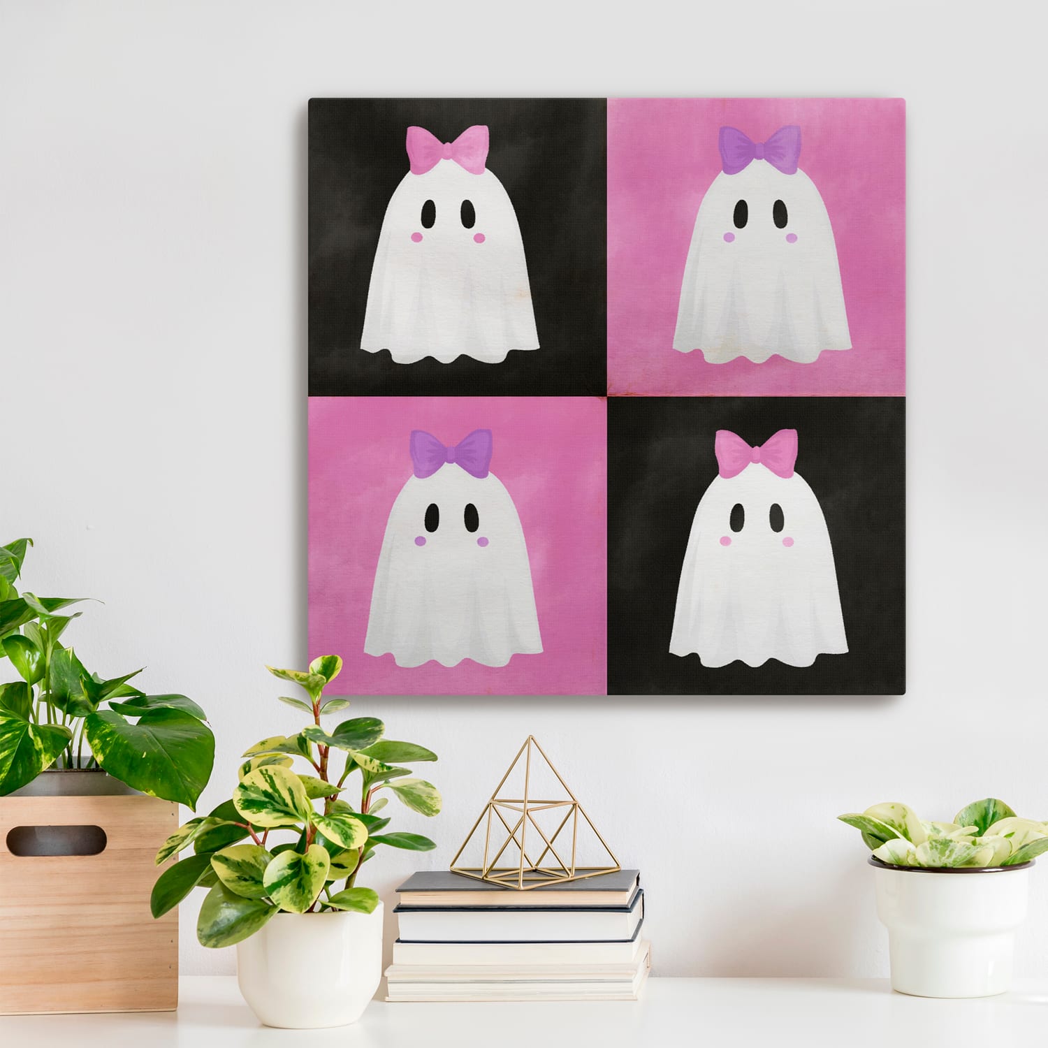Lumaprints Coquette Ghost Canvas Giclée Art