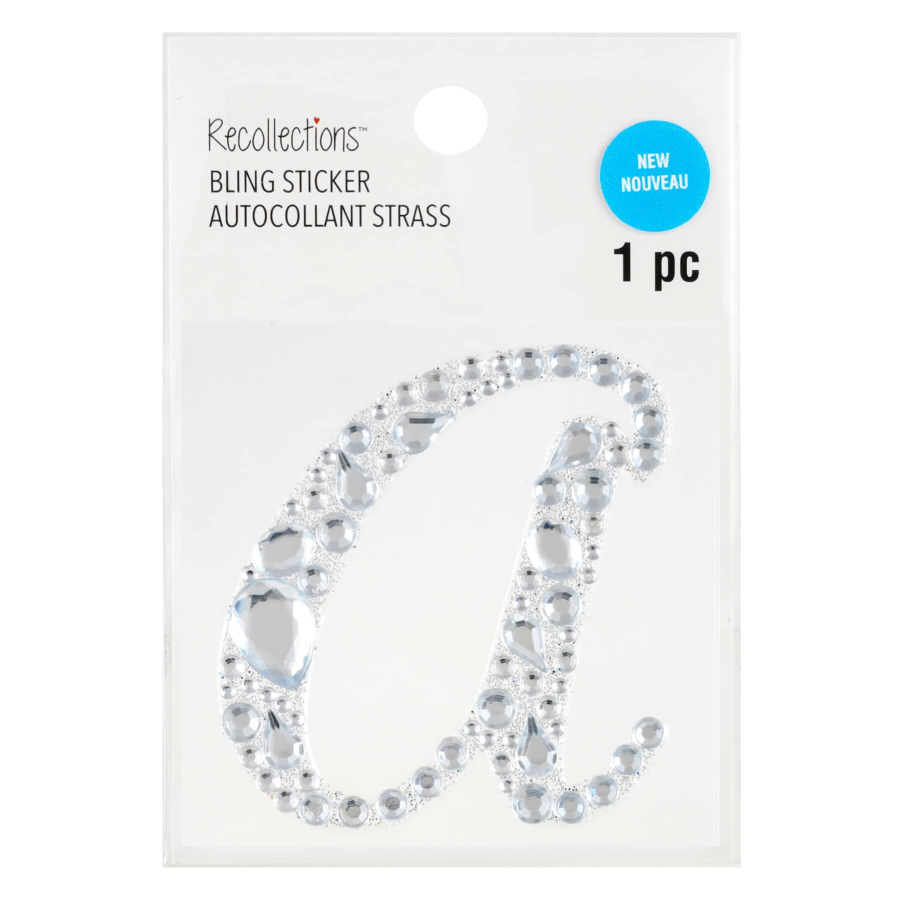 12 Pack: Bling Alphabet Letter Sticker by Recollections™