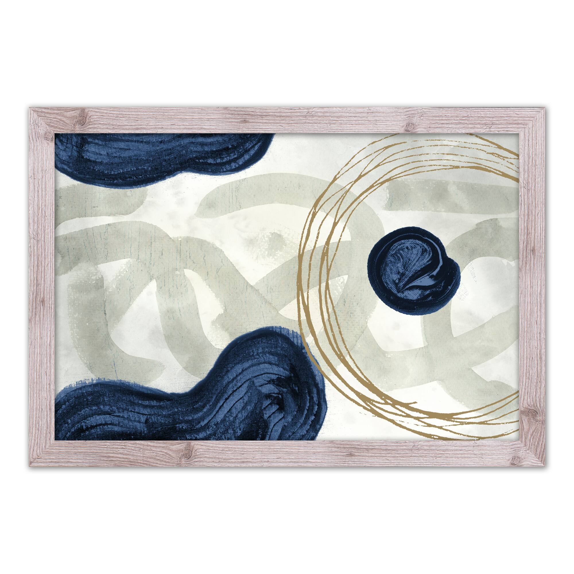 Chic Urban Abstract Framed Print Wall Hanging